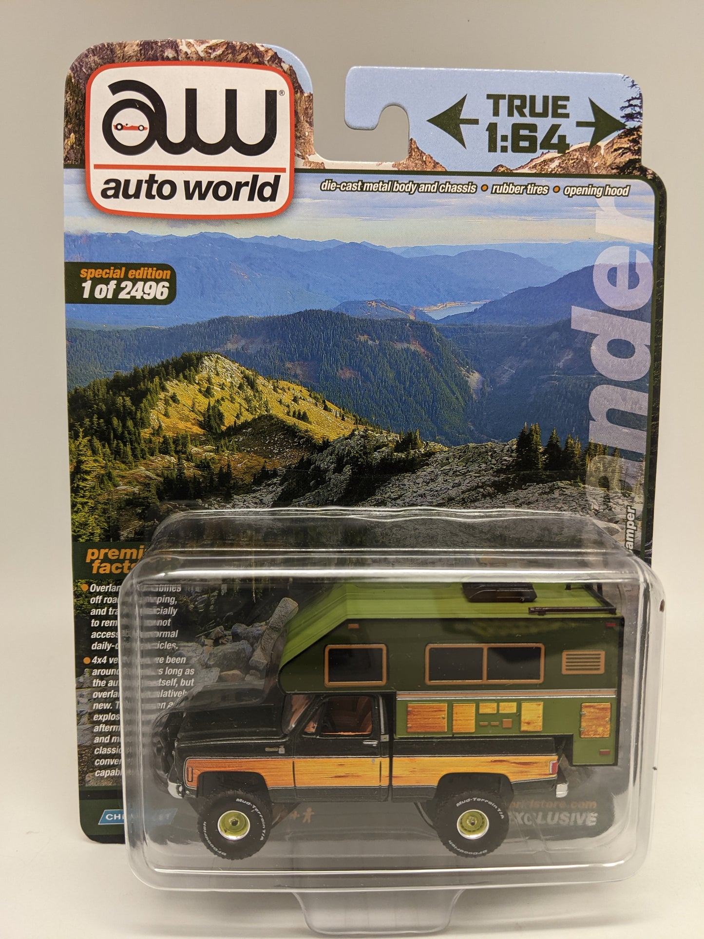 AW 1980 Chevy K10 Silverado with Camper