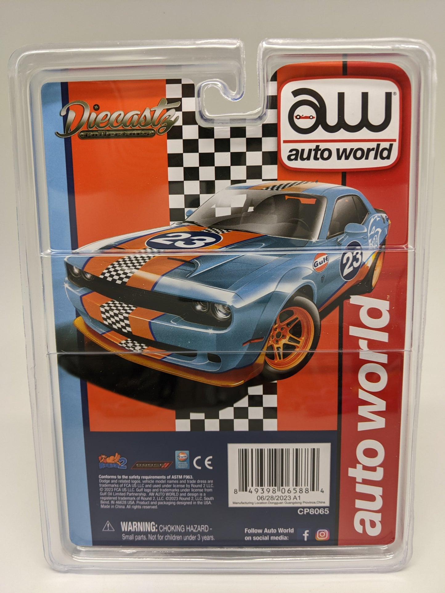 AW 2019 Dodge Chellenger SRT Hellcat - GULF