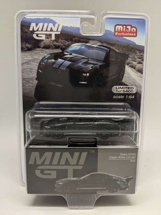 Mini GT 0575 Shelby GT500 Dragon Snake Concept - Black