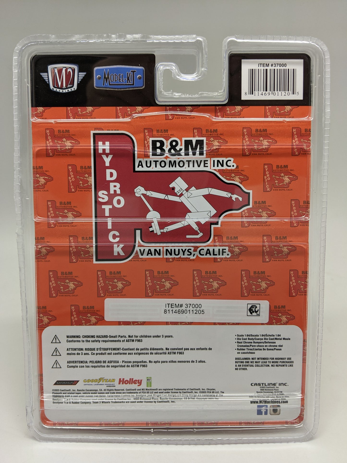 M2 1966 Dodge Charger Gasser - B&M Model Kit