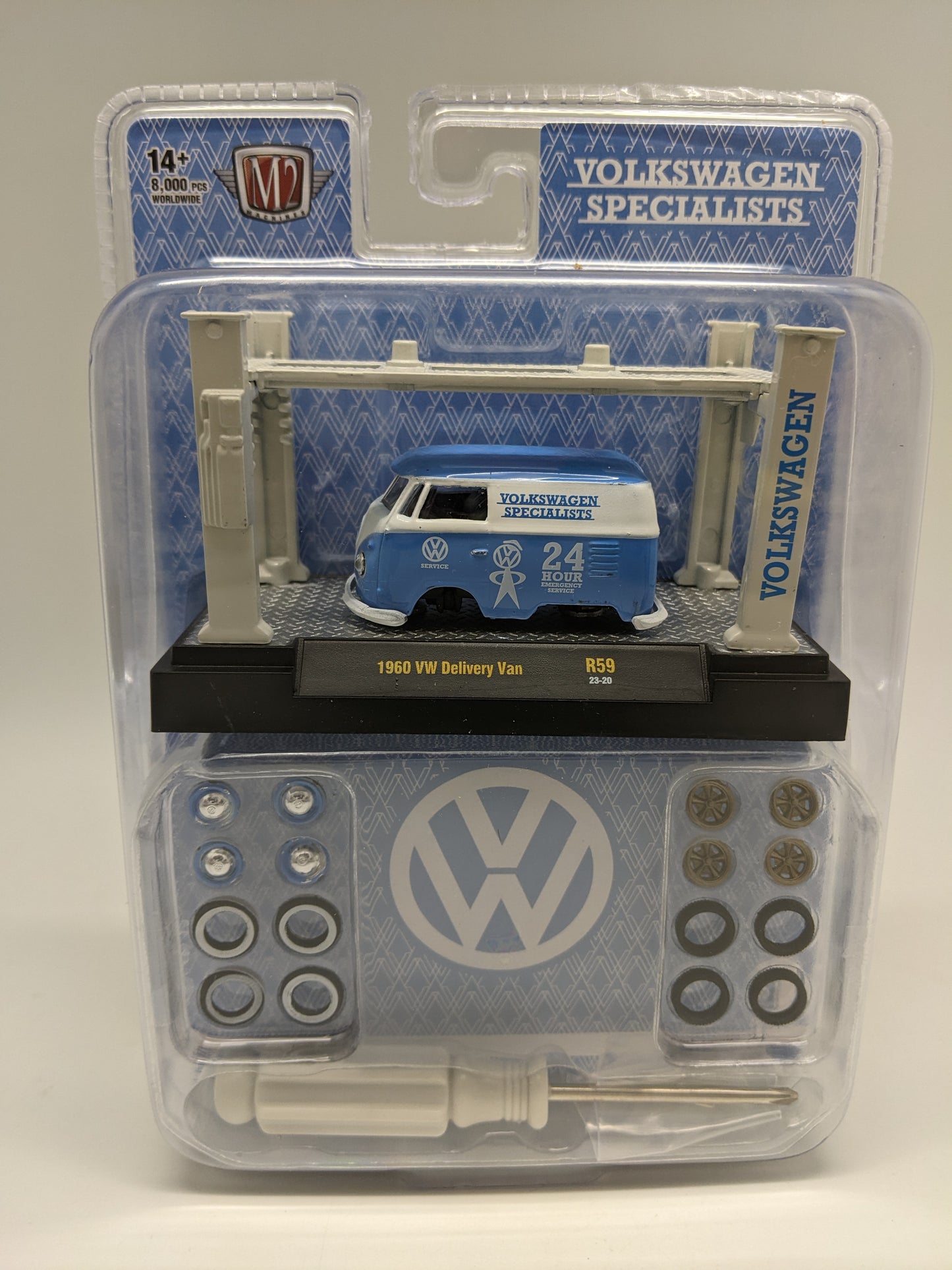 M2 1960 VW Delivery Van - Volkswagen Specialists Model Kit