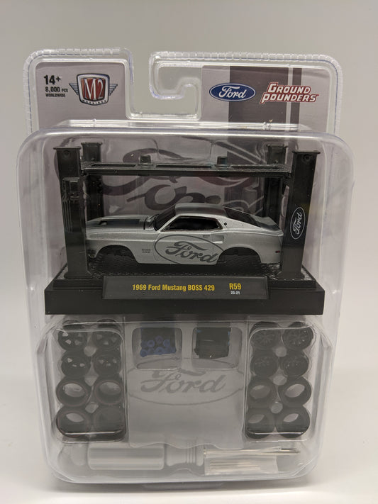 M2 1969 Ford Mustang BOSS 429 - Ground Pounders Model Kit