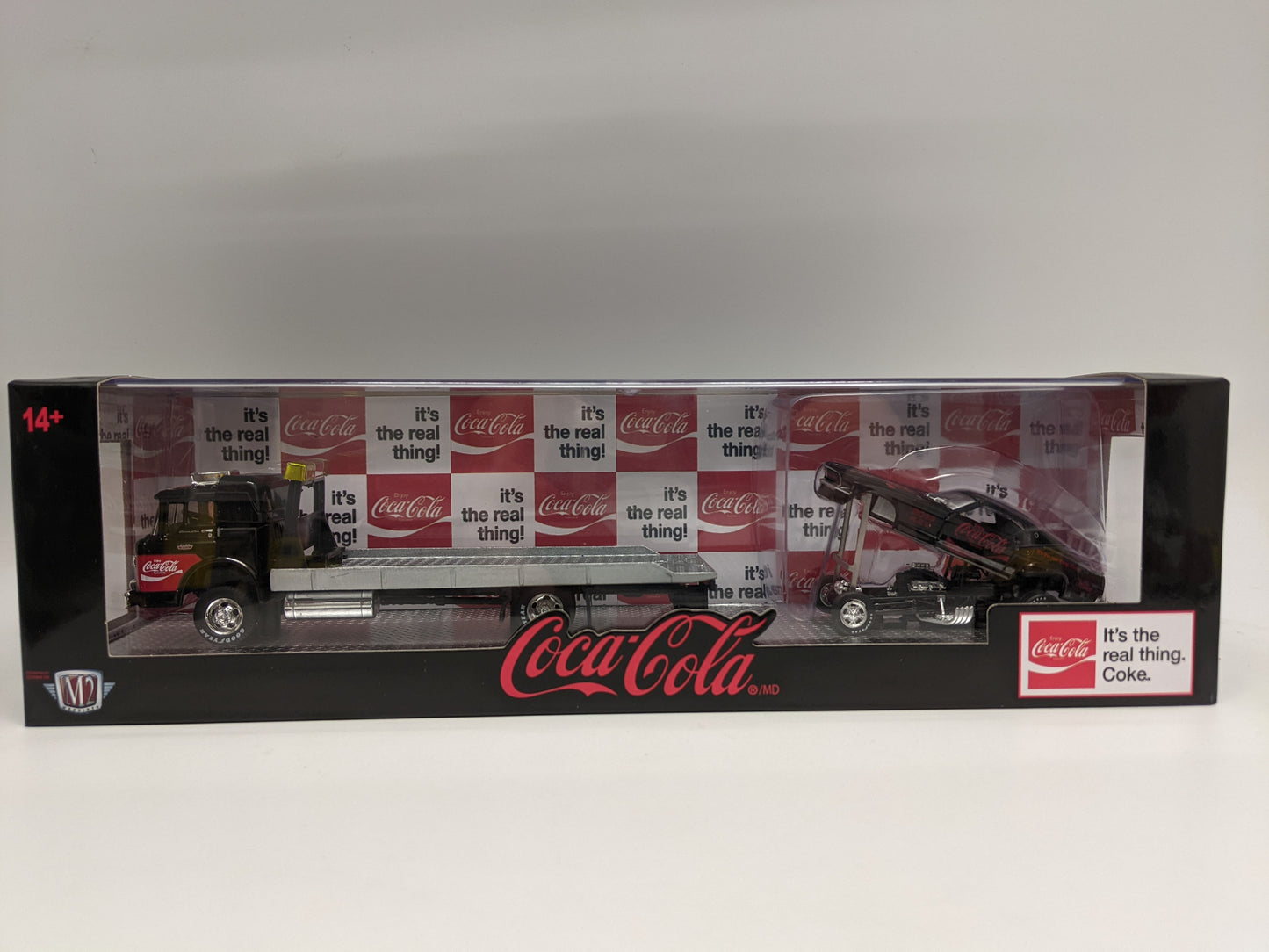 M2 1966 Ford C-950 & 1969 Ford Mustang Funny Car Coca-Cola Hauler