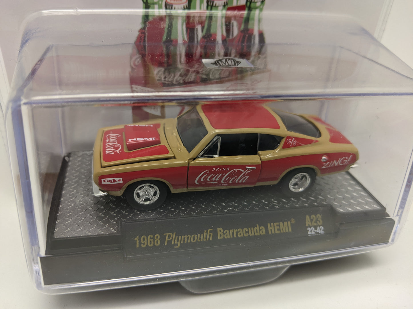 M2 1968 Plymouth Barracuda HEMI - Coca-Cola