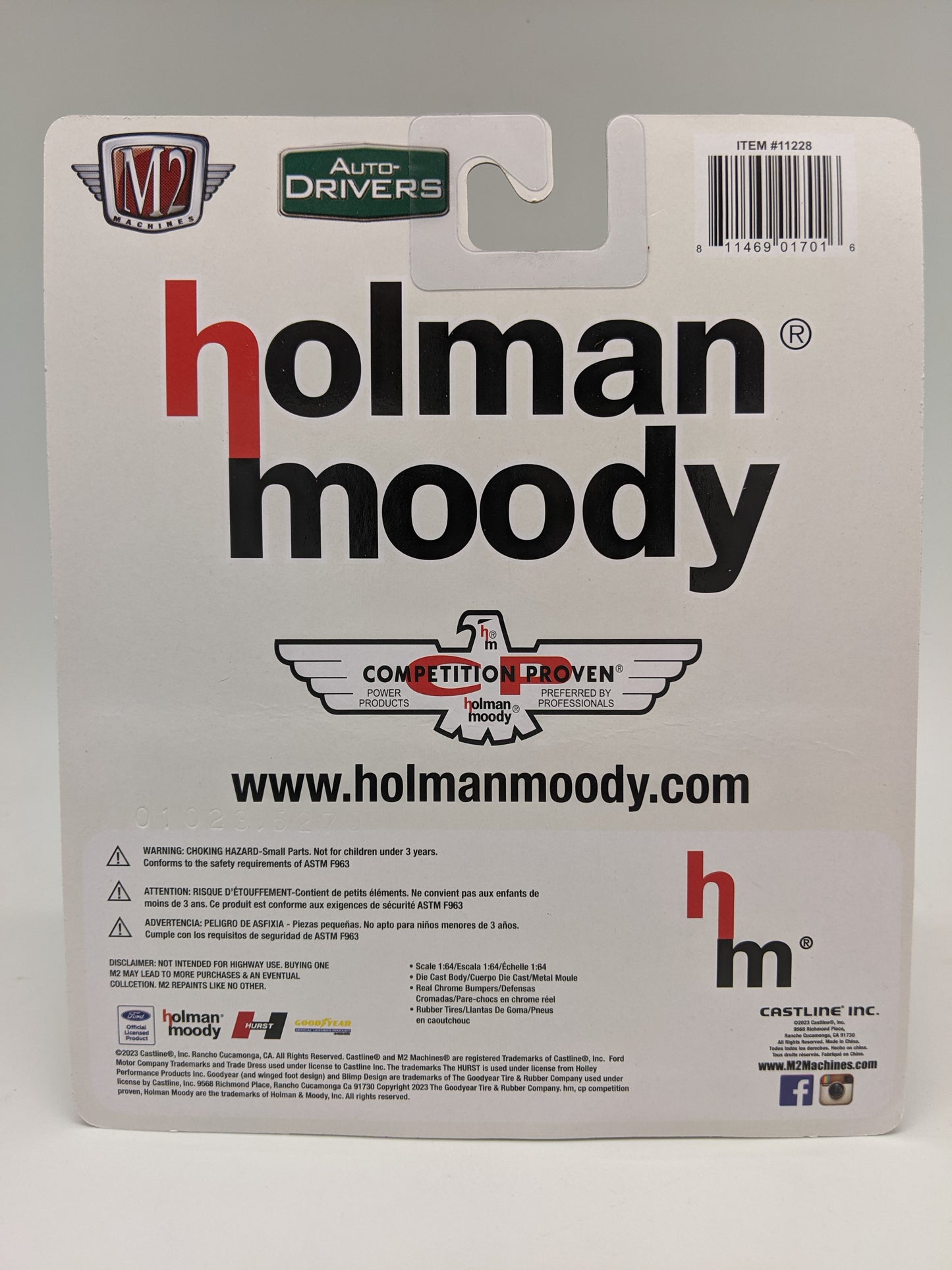 M2 1965 Ford Mustang Fastback 2+2 - Holman Moody Auto Drivers