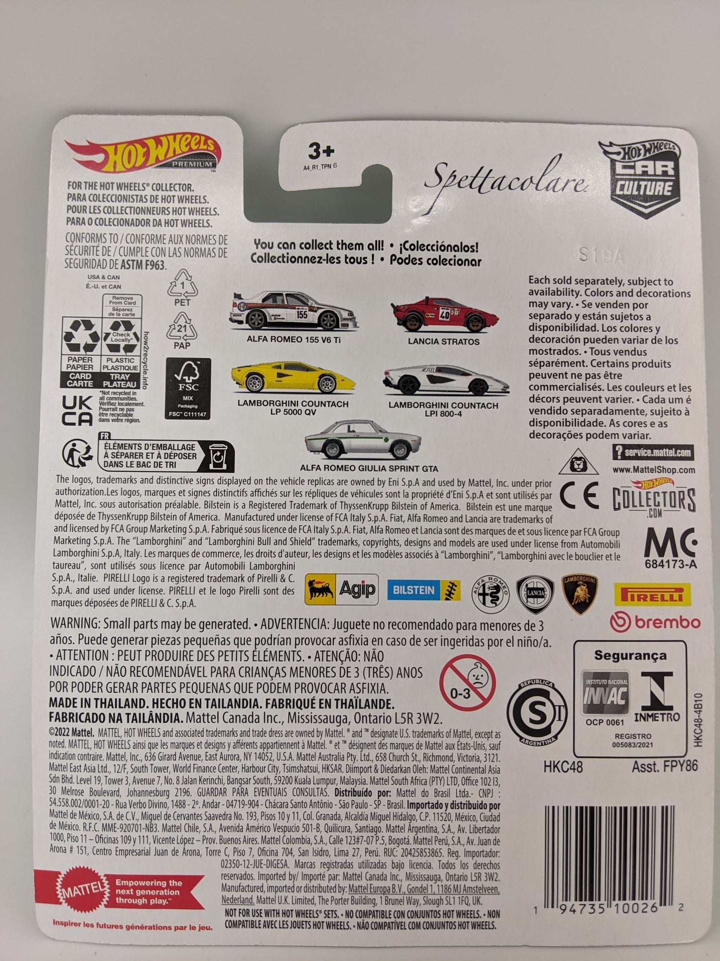 Hot Wheels 2023 Car Culture Spettacolare 1/5: Alfa Romeo 155 V6 Ti