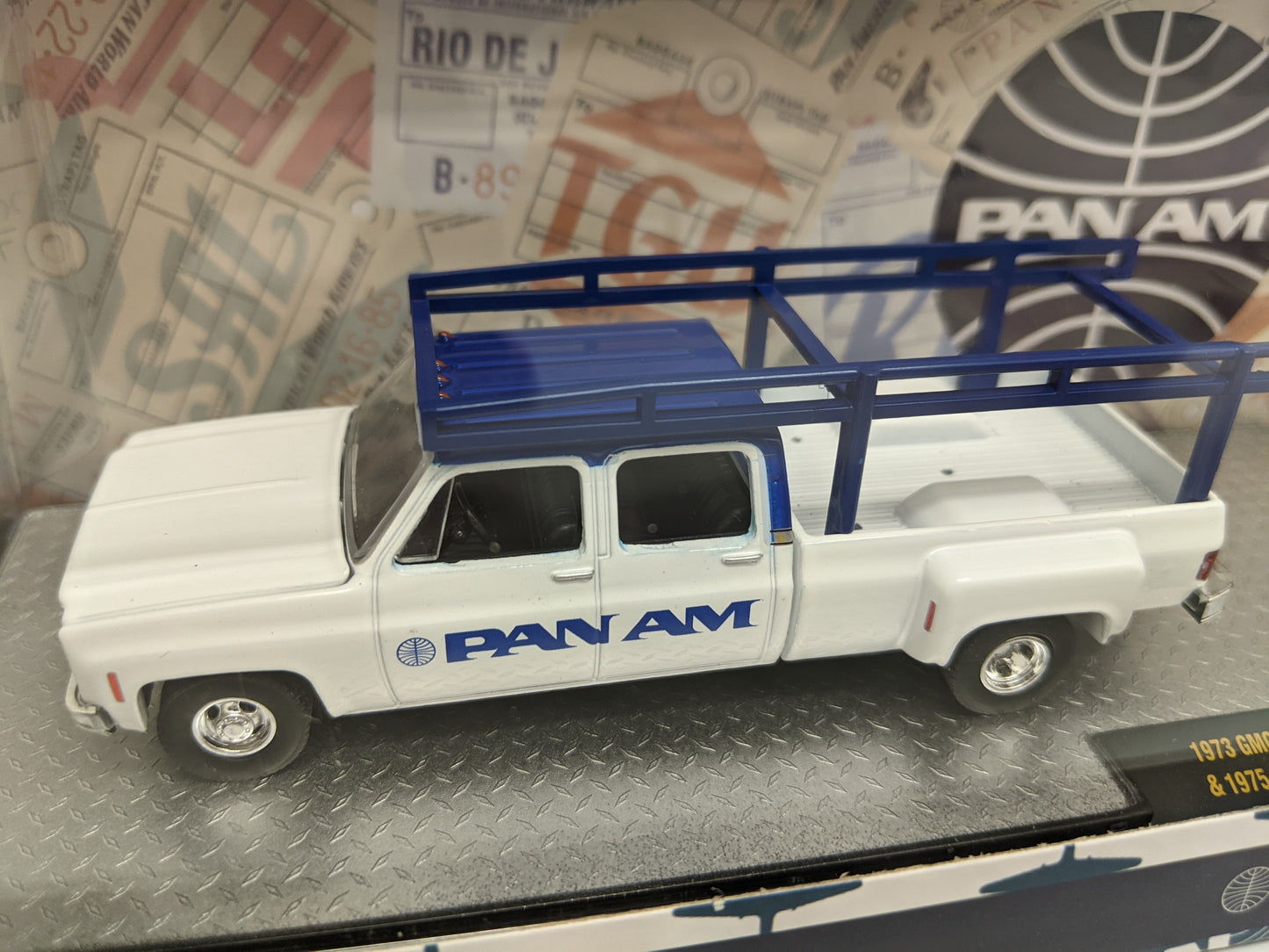 M2 1973 GMC Sierra 3500 & 1975 GMC Sierra Grande 15 - Pan AM Auto Hauler