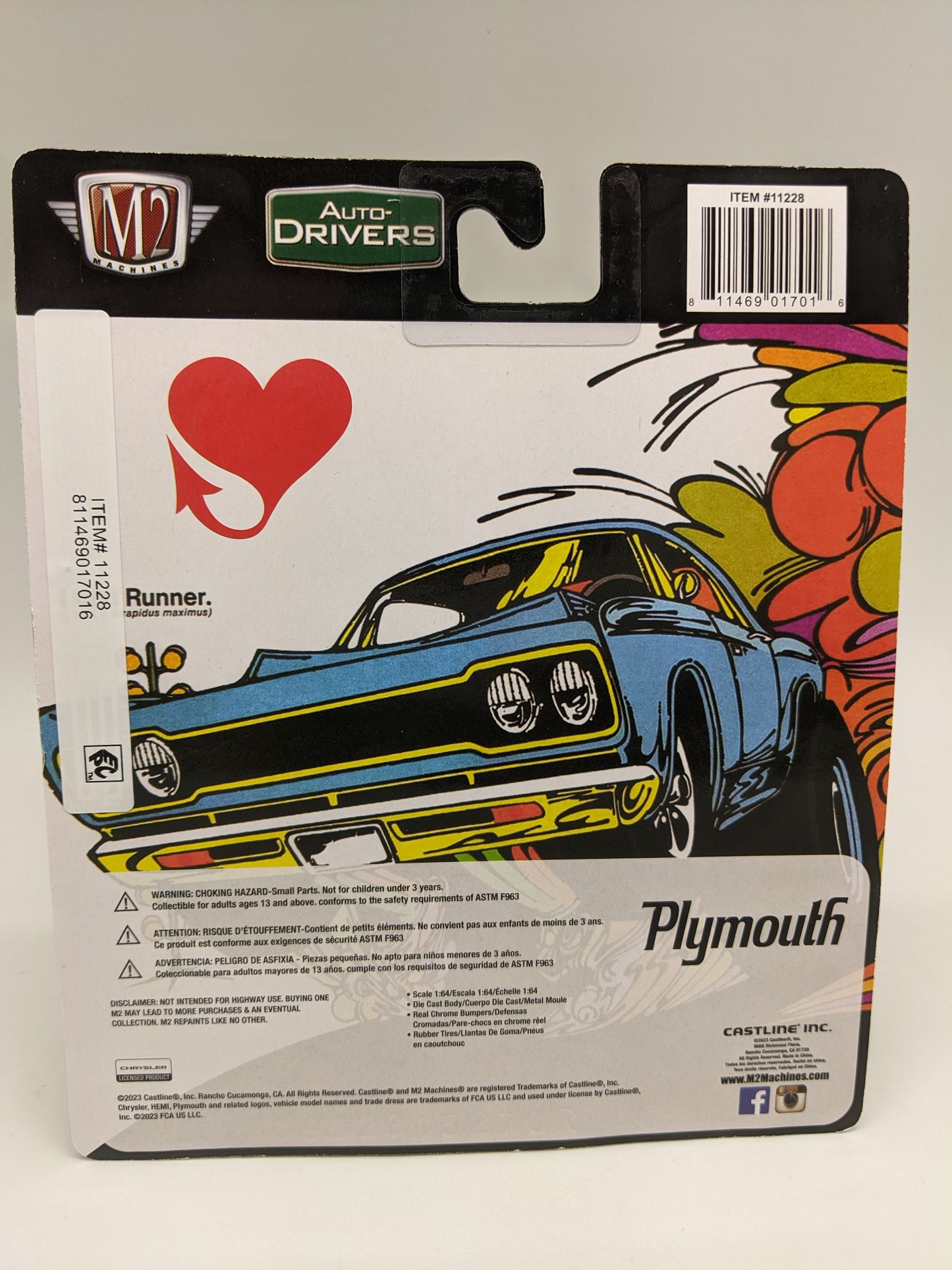 M2 1969 Plymouth Road Runner HEMI Auto Driver