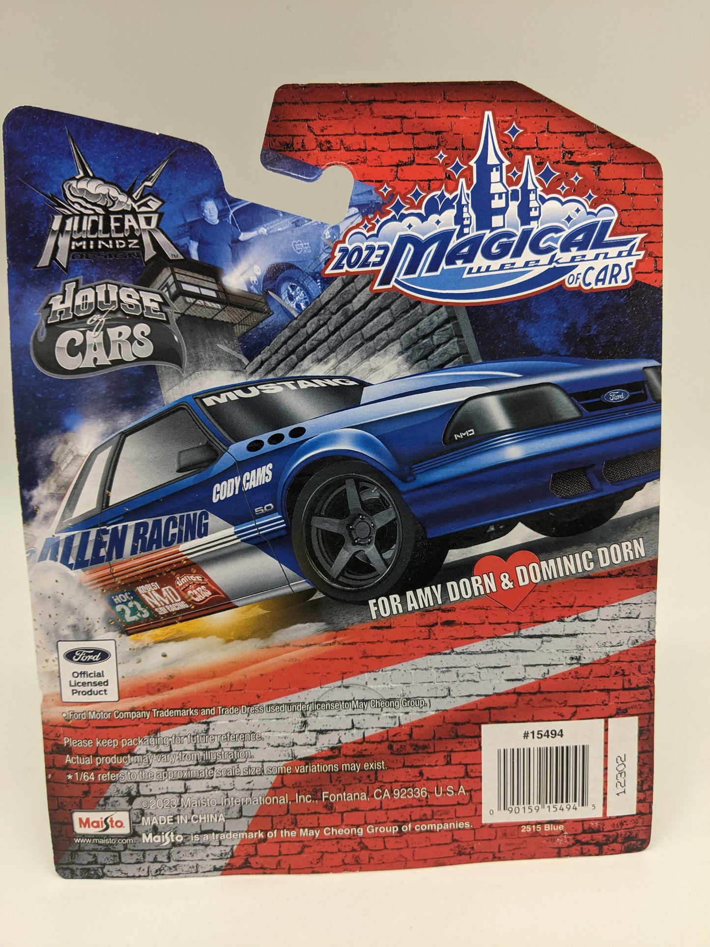 Maisto - Mustang 5.0 Outlaw - Magical Weekend of Cars