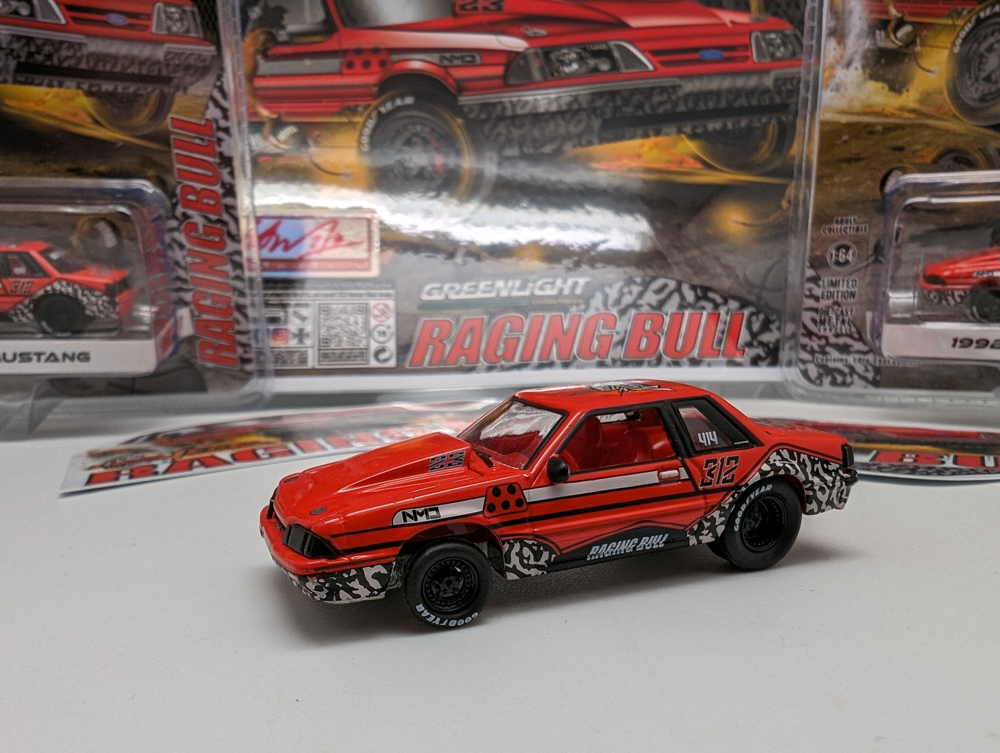 GL - PKG DEAL 1992 Ford Mustang - Raging Bull SET