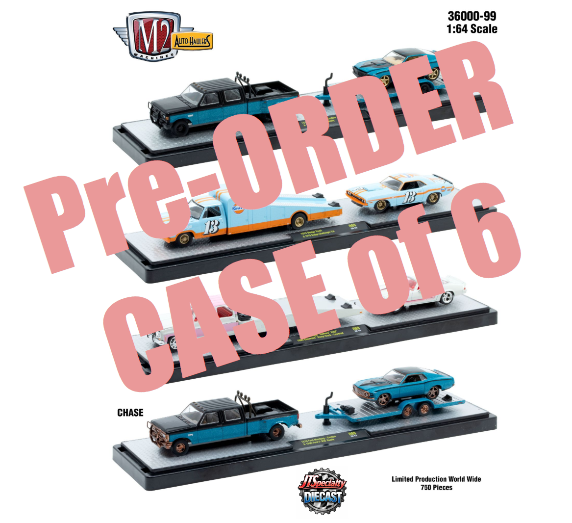 M2 36000-99 CASE of 6 - Auto Hauler - 2ea Ford/Chevrolet/Dodge