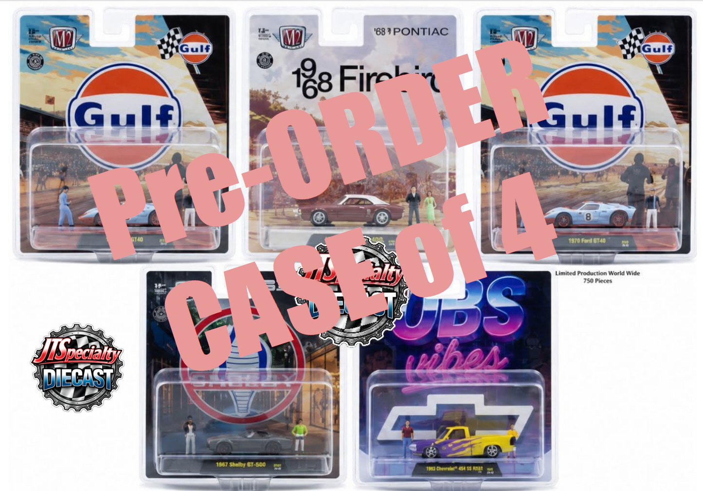 M2 - Auto-Figs R21 Factory Sealed CASE of 4 (1 each)