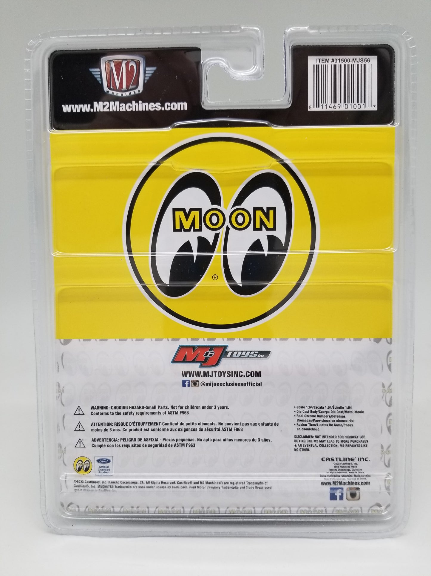 M2 CHASE 1932 Ford Roadster Three Window Coupe - Mooneyes -MiJo Exclusive