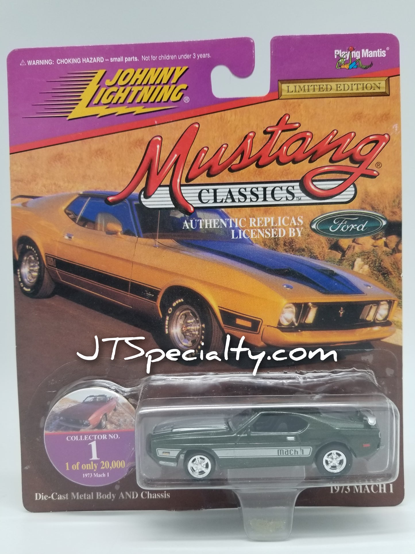 JL 1973 Mach 1 - Mustang Classics - GREEN