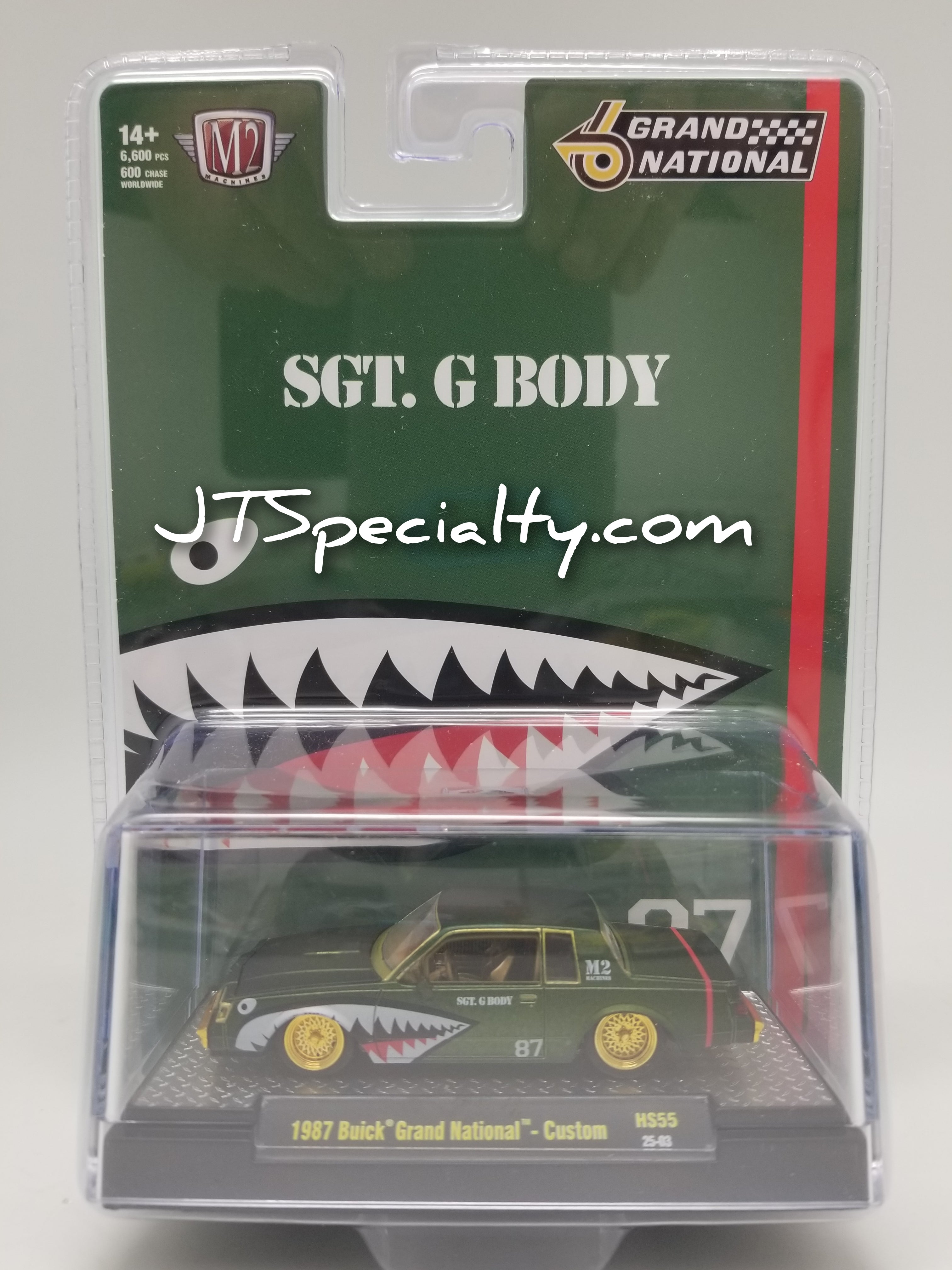 M2 CHASE 1987 Buick Grand National Custom - HOBBY EXCLUSIVE