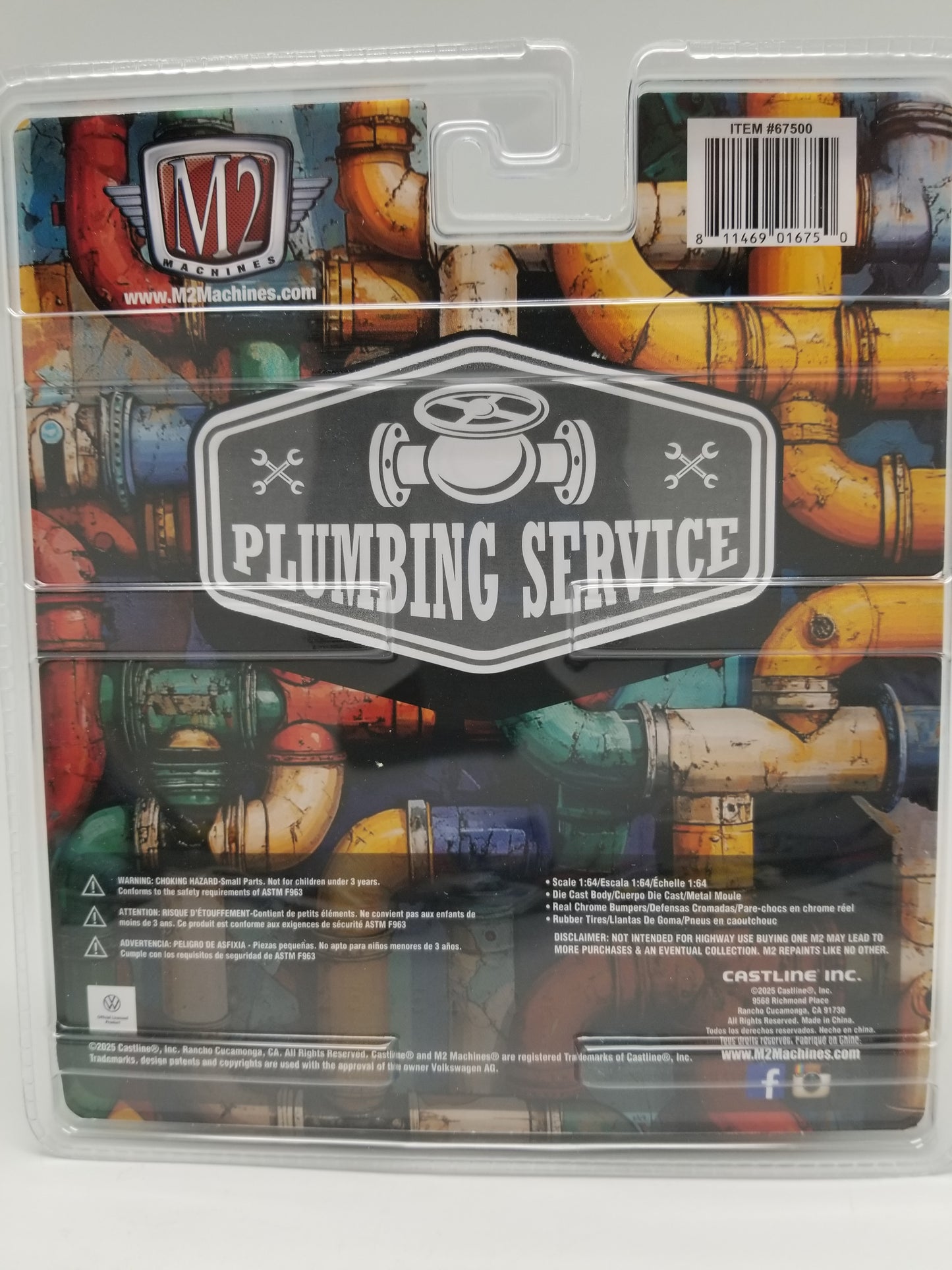 M2 1960 VW Single Cab Truck - Auto-Figs Plumbing Service