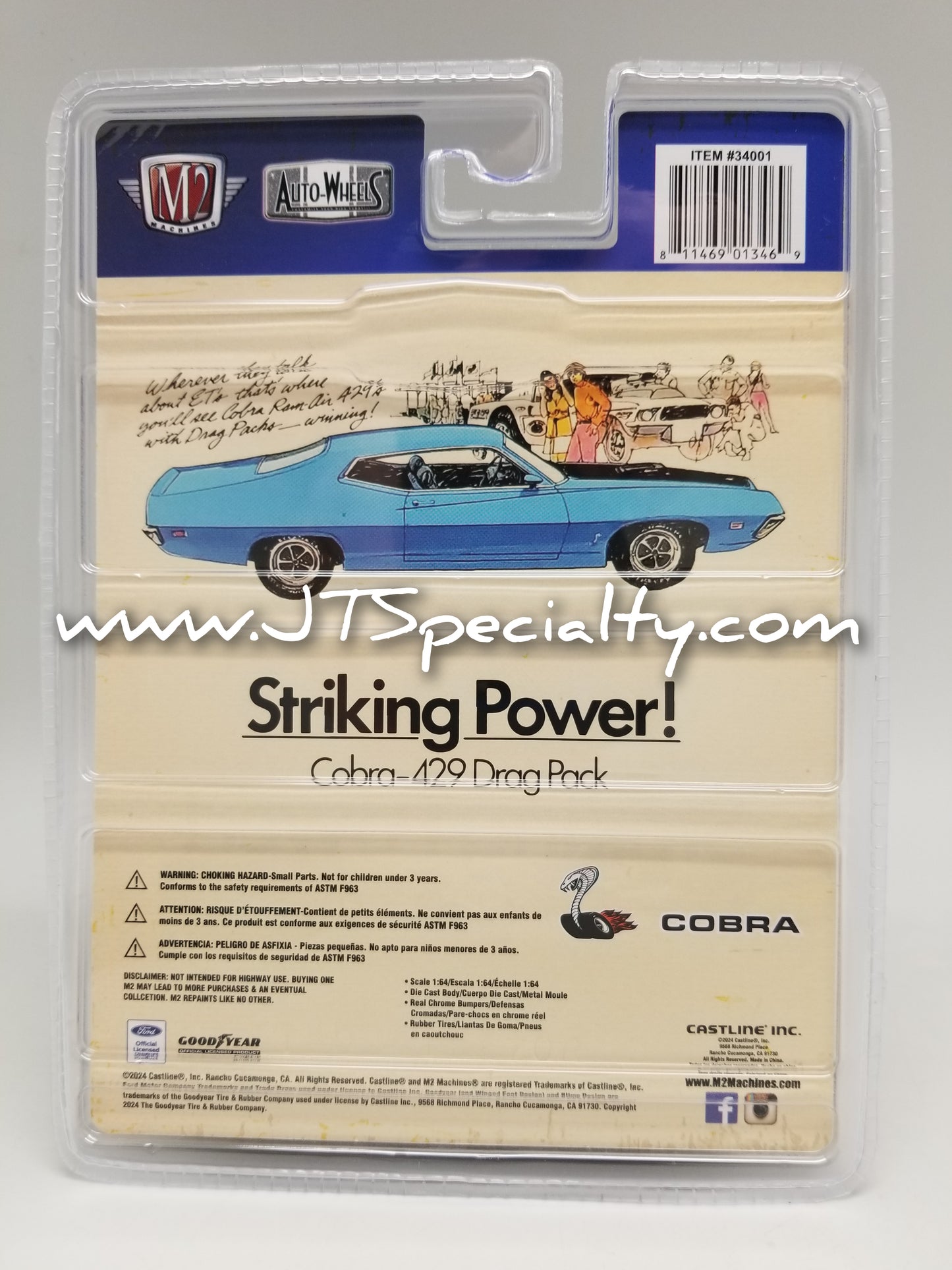 M2 1970 Ford Torino Cobra - Auto Wheels