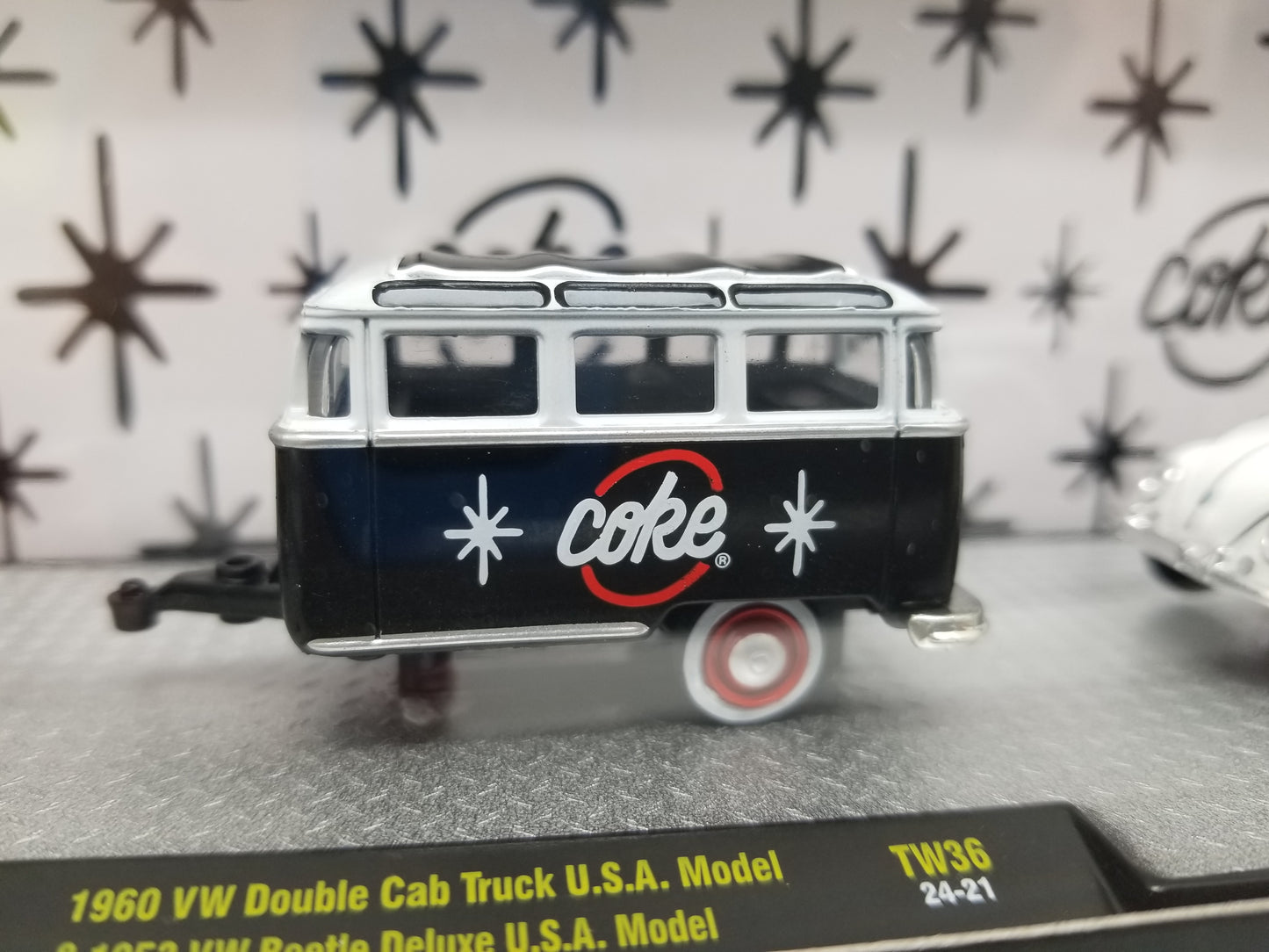 M2 1960 VW Double Cab & 1963 Beetle Deluxe - Coke Auto Hauler