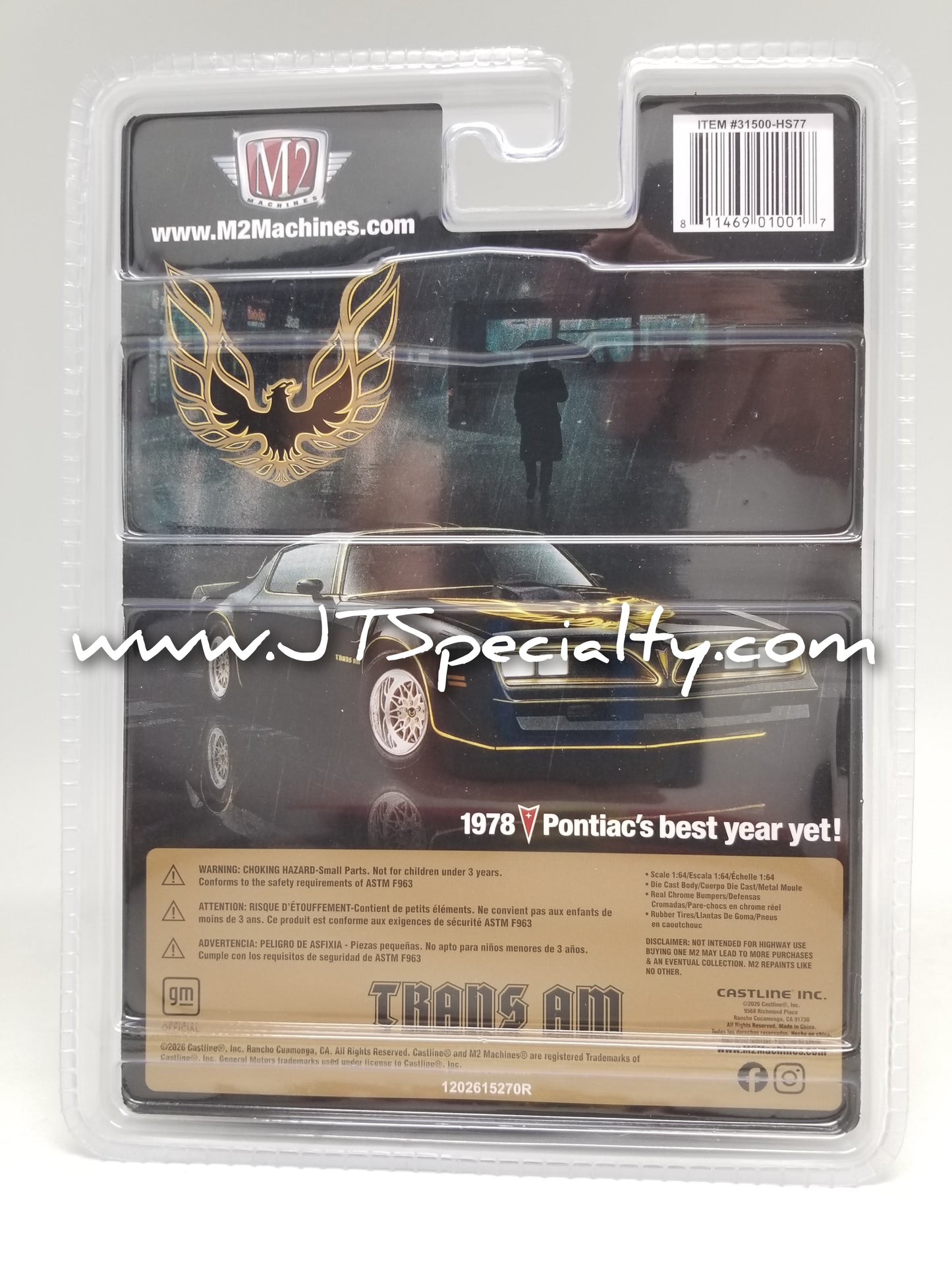 M2 1978 Pontiac Trans Am - HOBBY SPECIAL