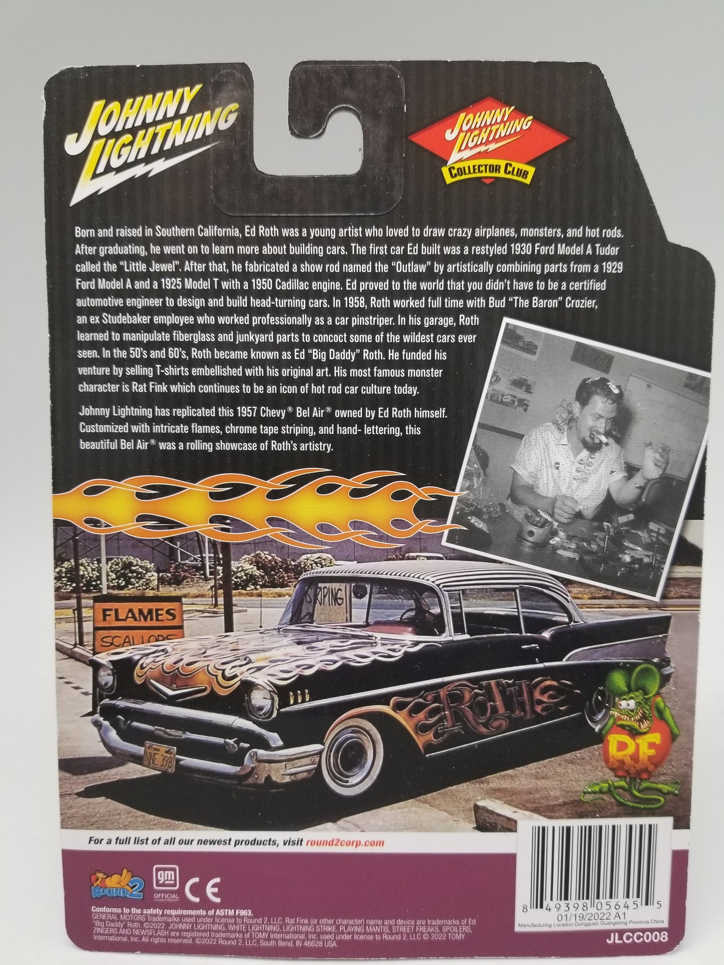 JL 1957 Chevy Bel Air Ed 'Big Daddy' Roth - Collector Club Exclusive