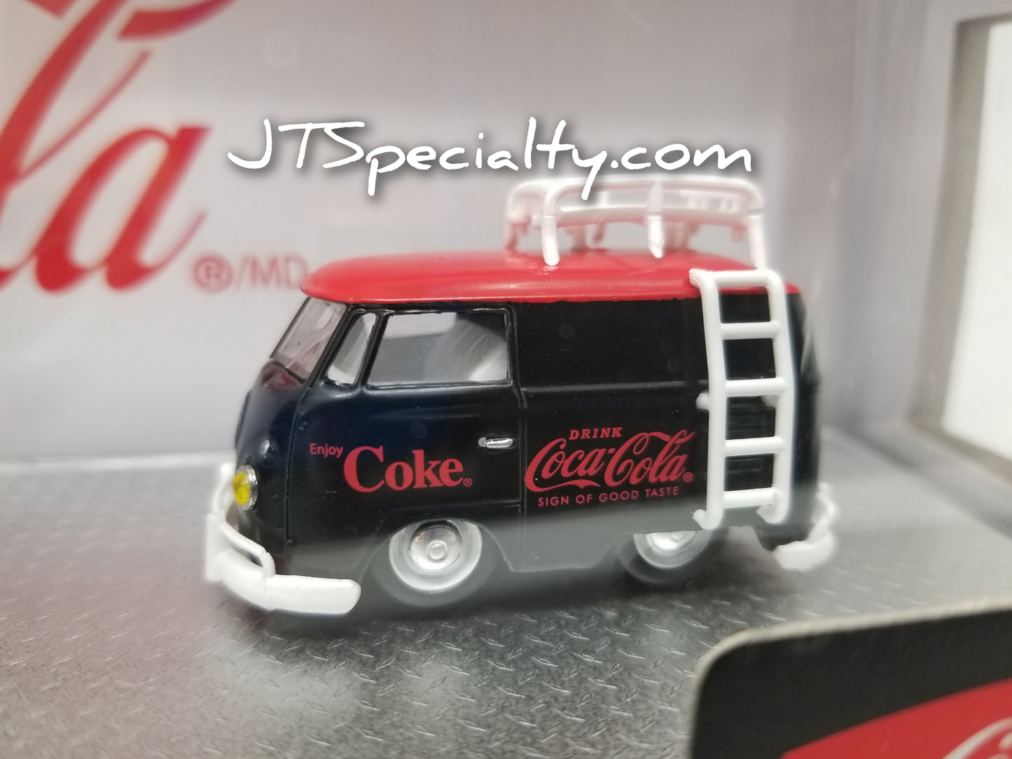 M2 1960 VW Microbus Deluxe USA Model & 1960 VW Delivery Van Auto Hauler - Coca-Cola