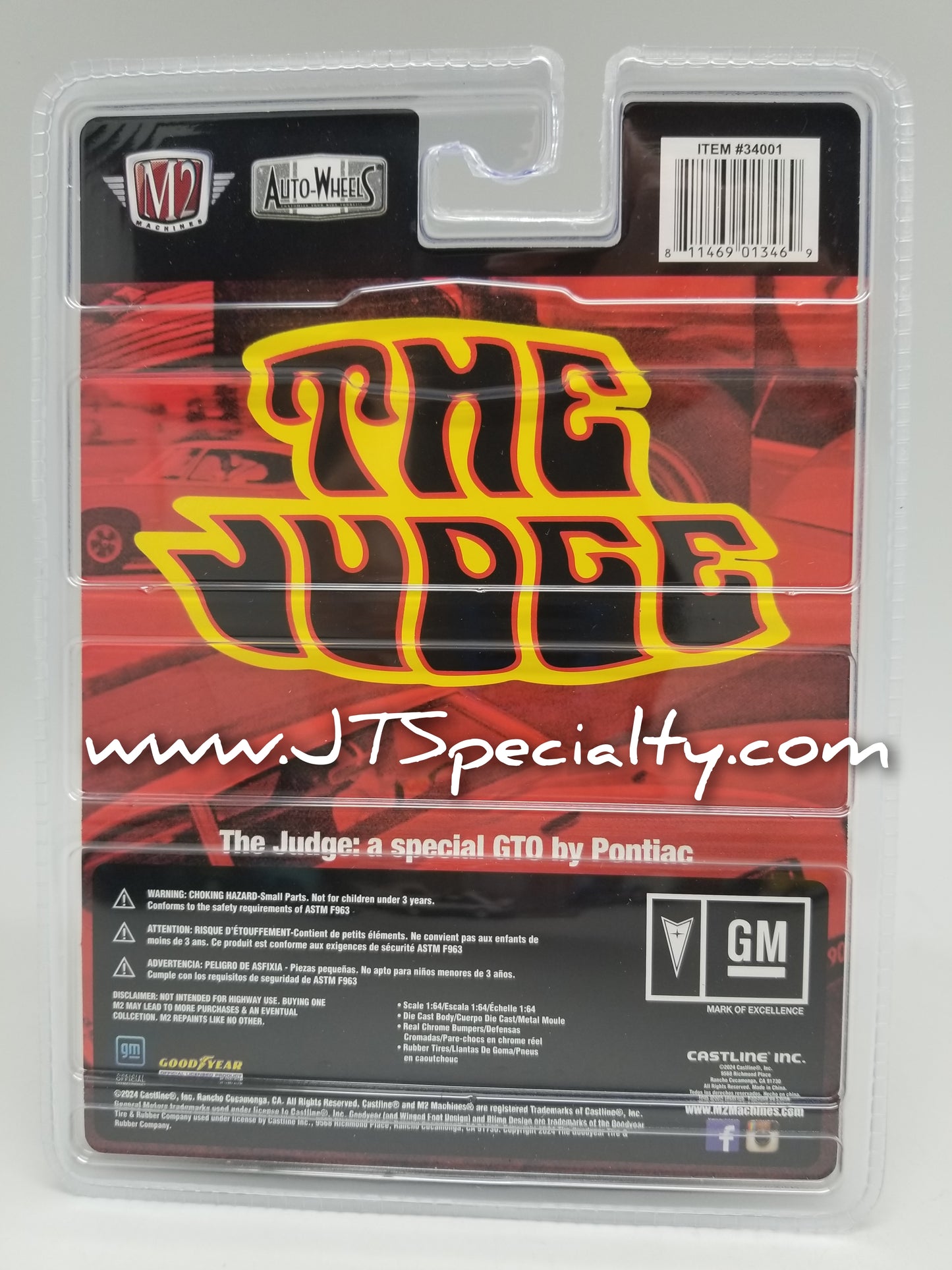 M2 1969 Pontiac GTO - The Judge Auto Wheels