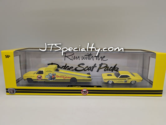 M2 1974 Dodge Truck & 1971 Dodge Challenger R/T - Dodge Fever Auto Hauler