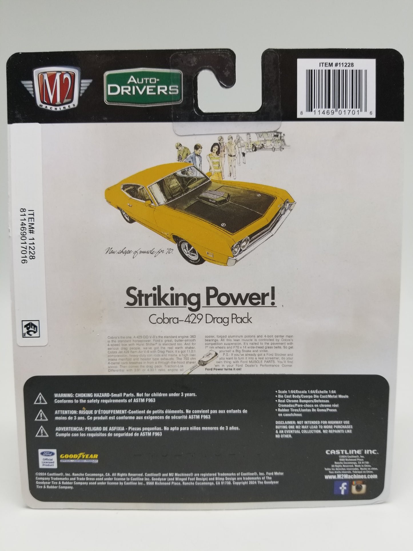 M2 CHASE 1970 Ford Torino Cobra