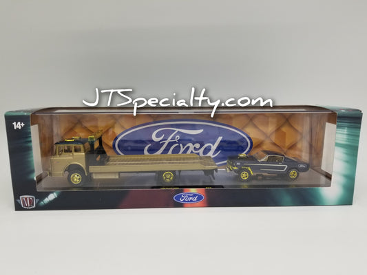 M2 CHASE 1990 Ford C-8000 & 1966 Mustang Gasser - Auto Hauler