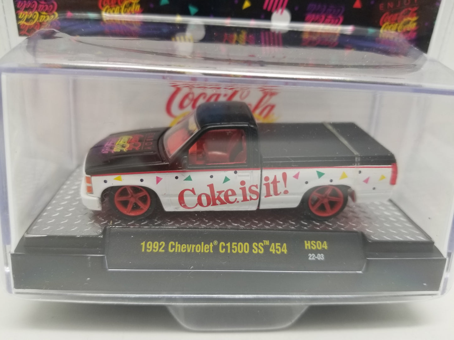 M2 CHASE 1992 Chevrolet C1500 SS 454 - Coca-Cola **ROUGH EDGES**