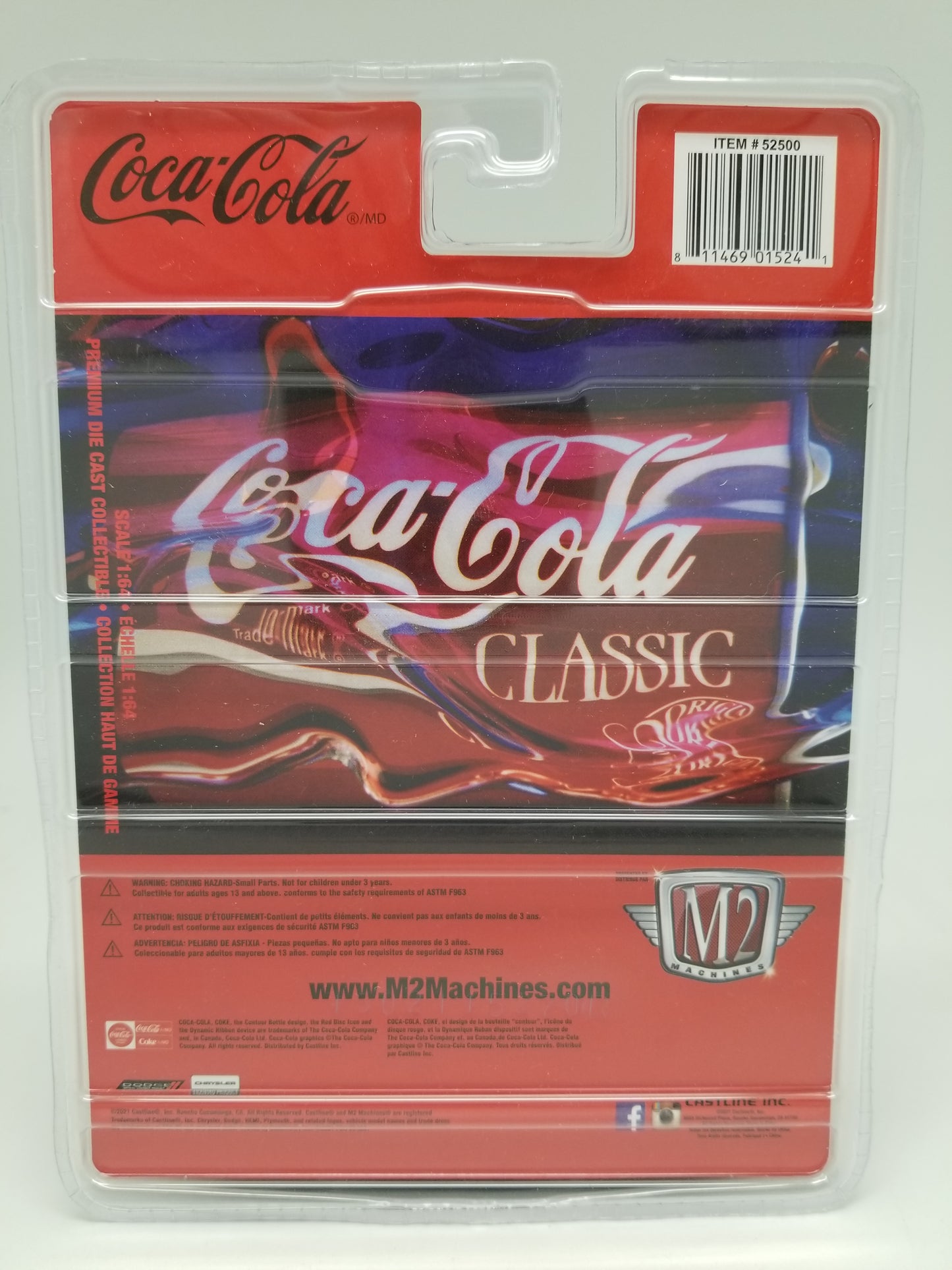 M2 CHASE 1966 Dodge Charger Gasser - Coca-Cola