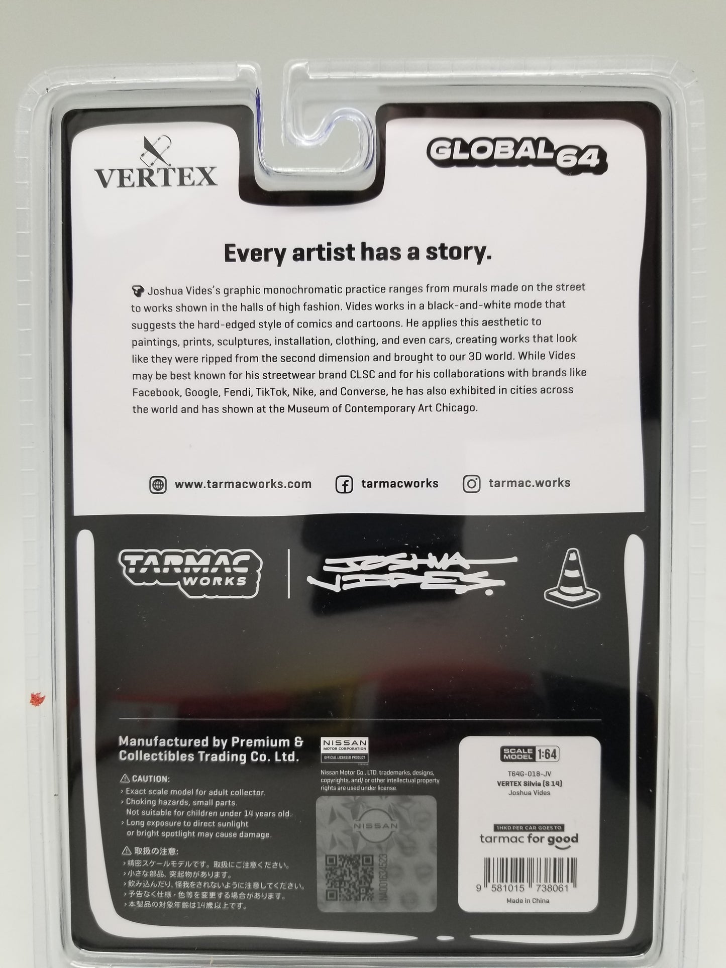 Tarmac Works - Vertex Nissan Silvia S14 – Designed by JOSHUA VIDES