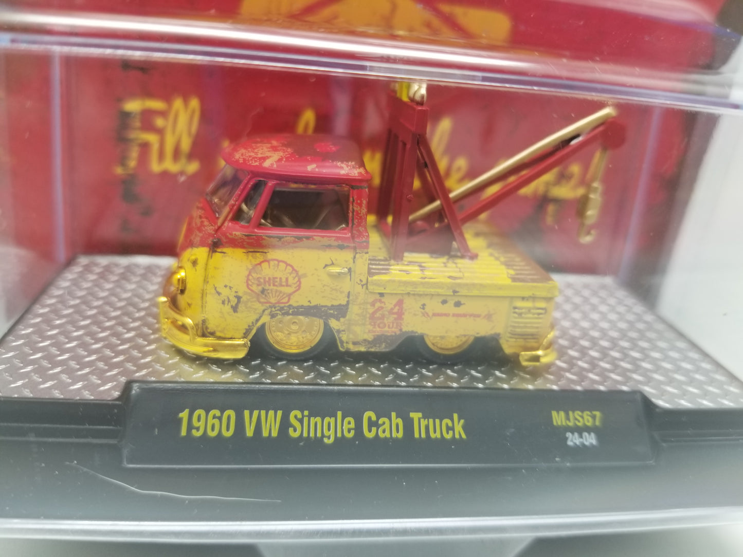 M2 CHASE 1960 VW Short Pick Up Tow Truck - Shell - Weathered