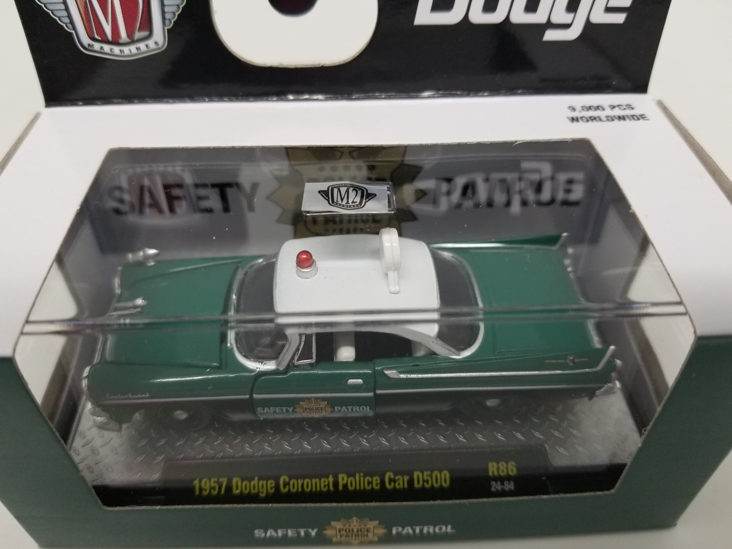 M2 1957 Dodge Coronet Police Car D500 - Police Safety Patrol