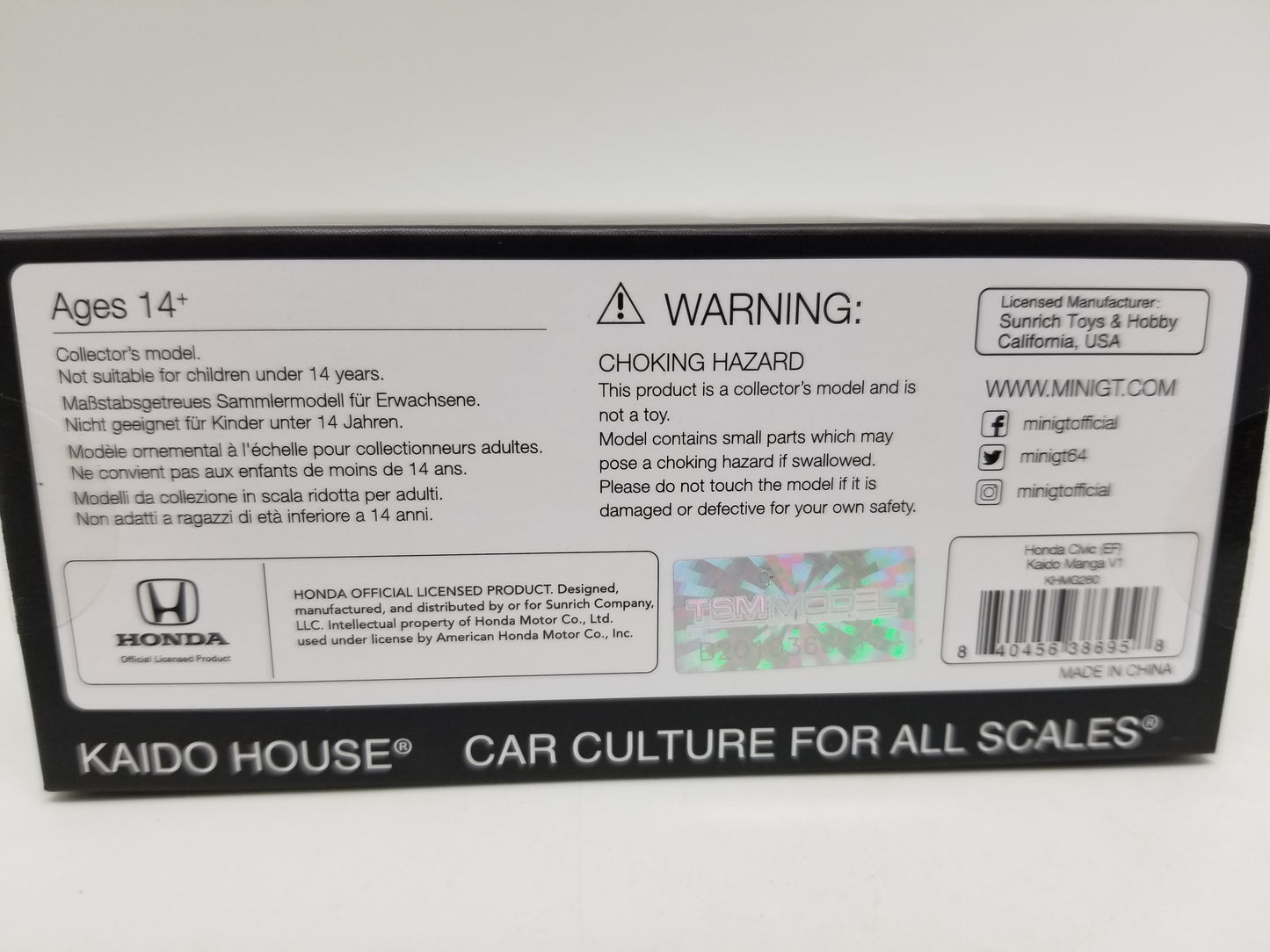 Kaido House 260 - Honda Civic (EF) Manga V1