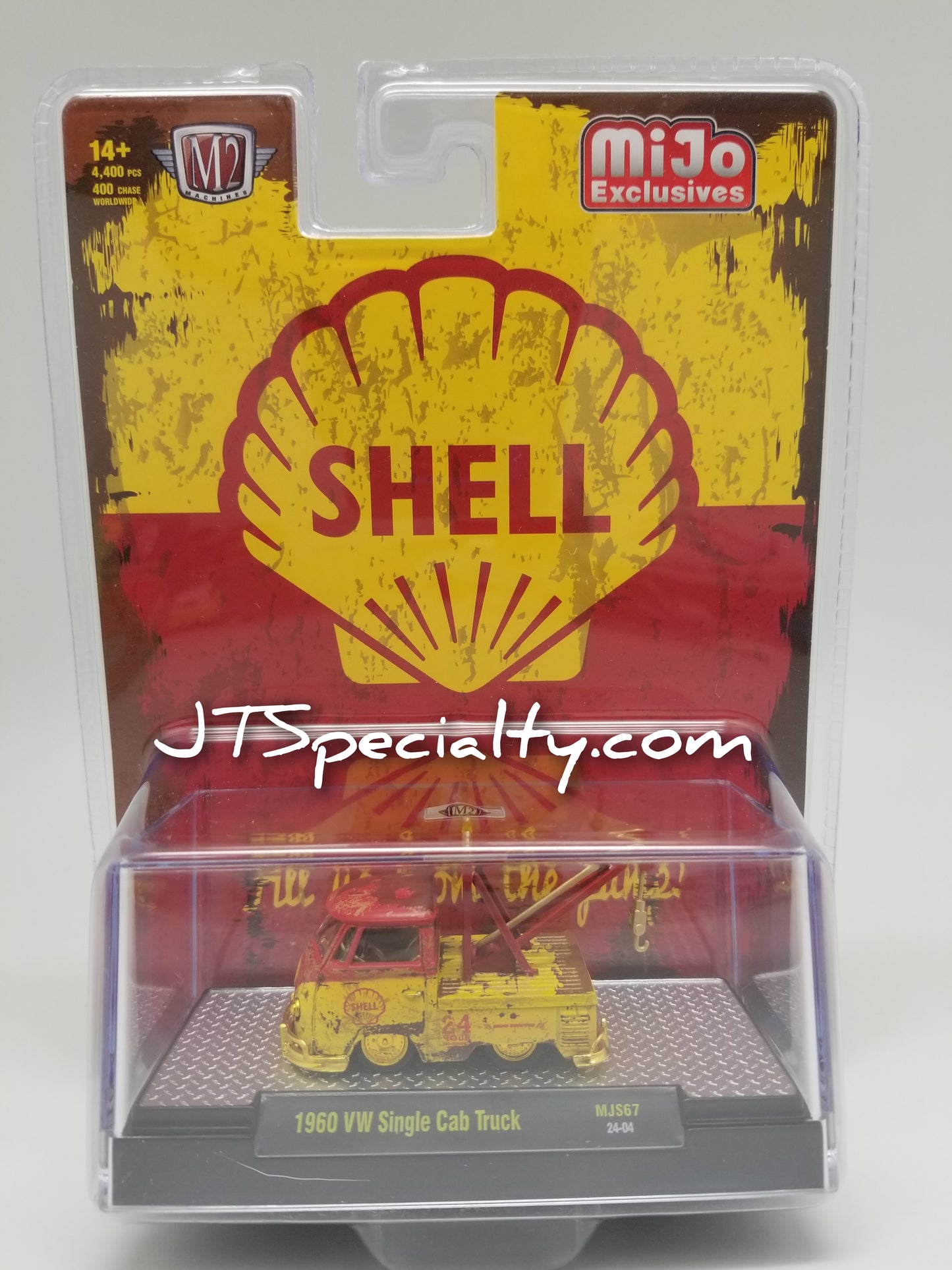M2 CHASE 1960 VW Short Pick Up Tow Truck - Shell - Weathered