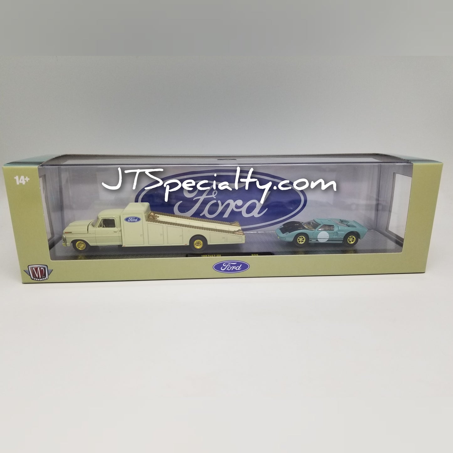 M2 CHASE 1969 Ford F-350 & 1966 Ford GT40 MK2 - Auto Hauler