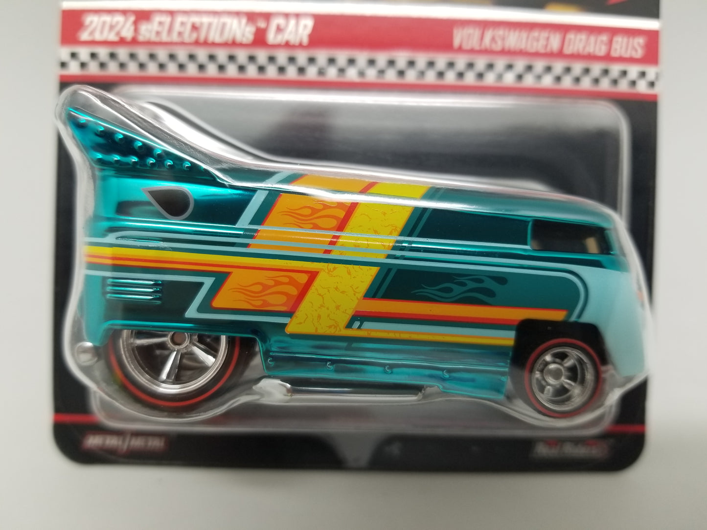 Hot Wheels RLC 2024 sELECTIONs Car Volkswagen Drag Bus