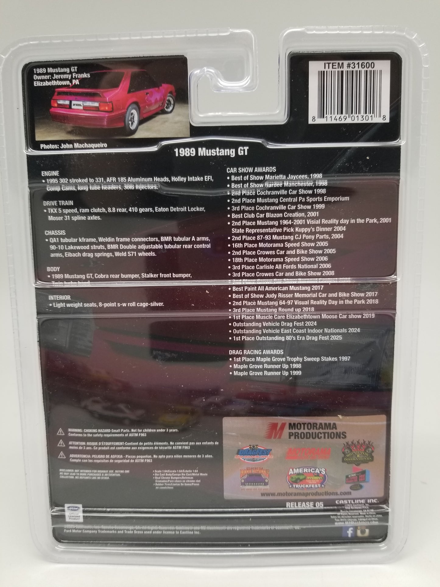 M2 1989 Ford Mustang GT - Limited to 1000