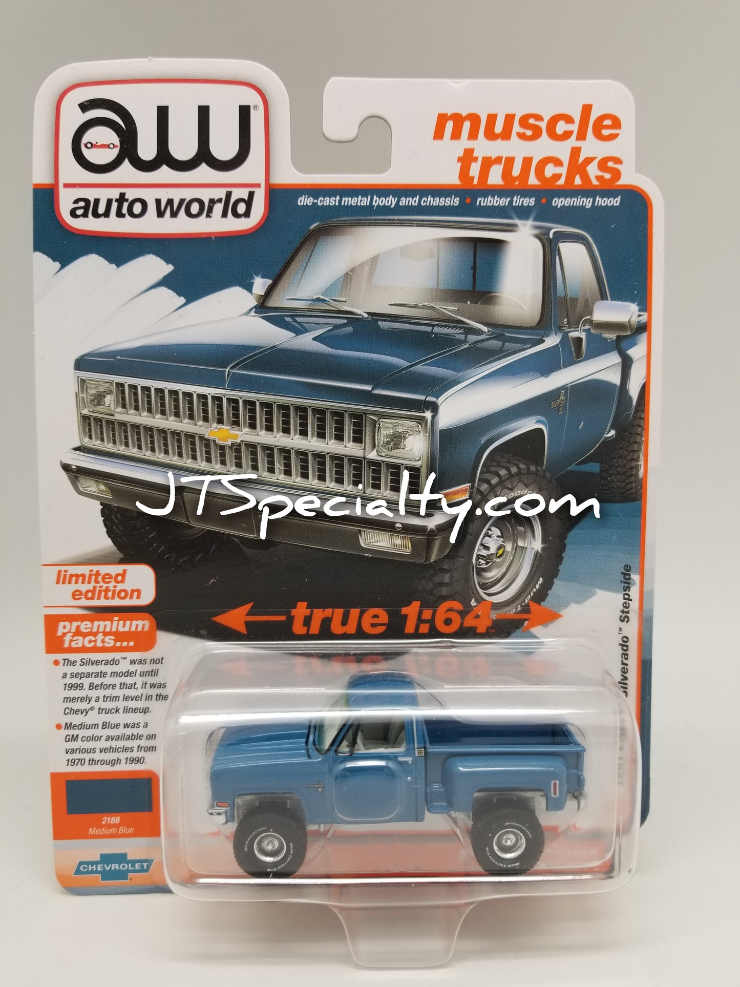 AW 1981 Chevrolet Silverado 10 - Medium Blue