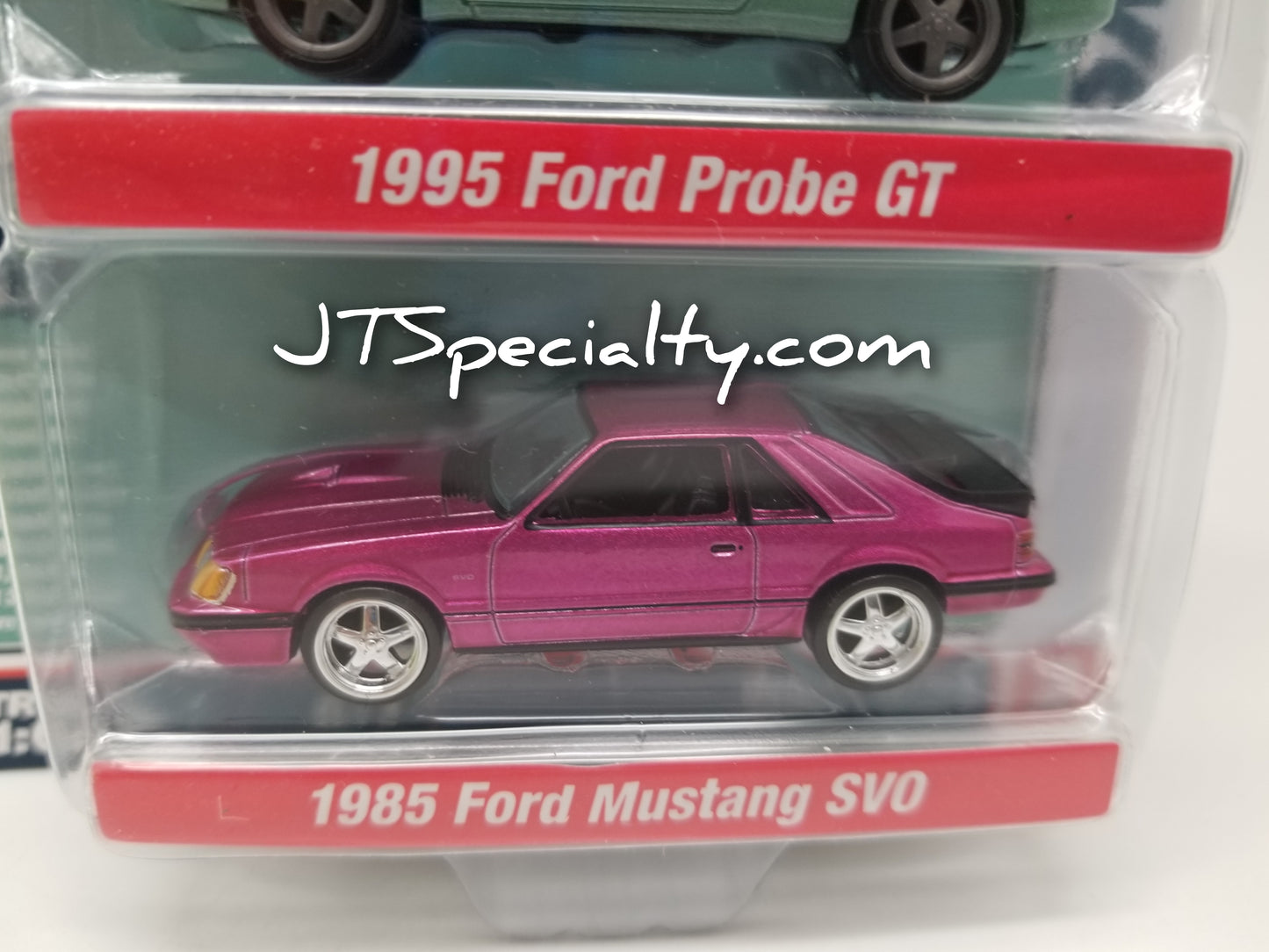 AW Ford 2 Pack - 1995 Ford Probe GT & 1985 Ford Mustang SVO