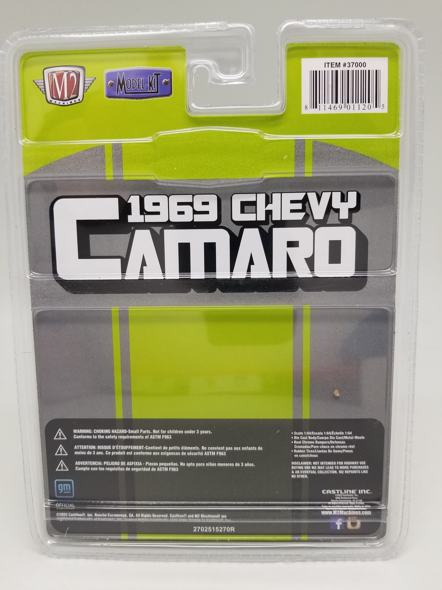 M2 1969 Chevrolet Camaro - Custom - Model Kit