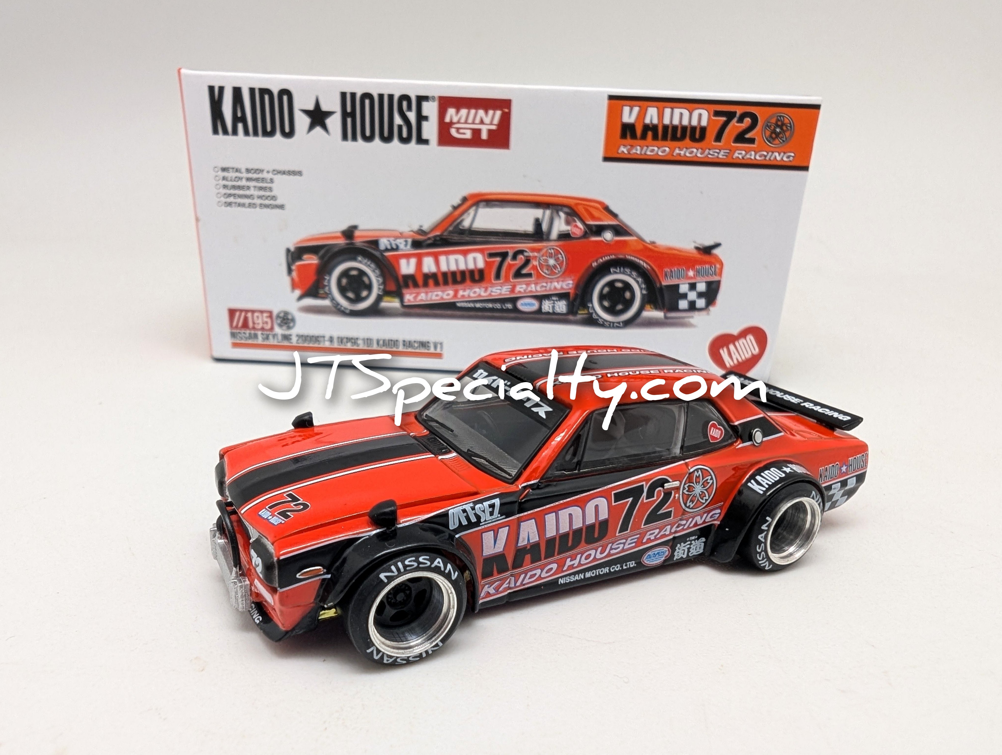 Kaido House 195 Nissan Skyline 2000GT-R (KPGC10) – JTSpecialty