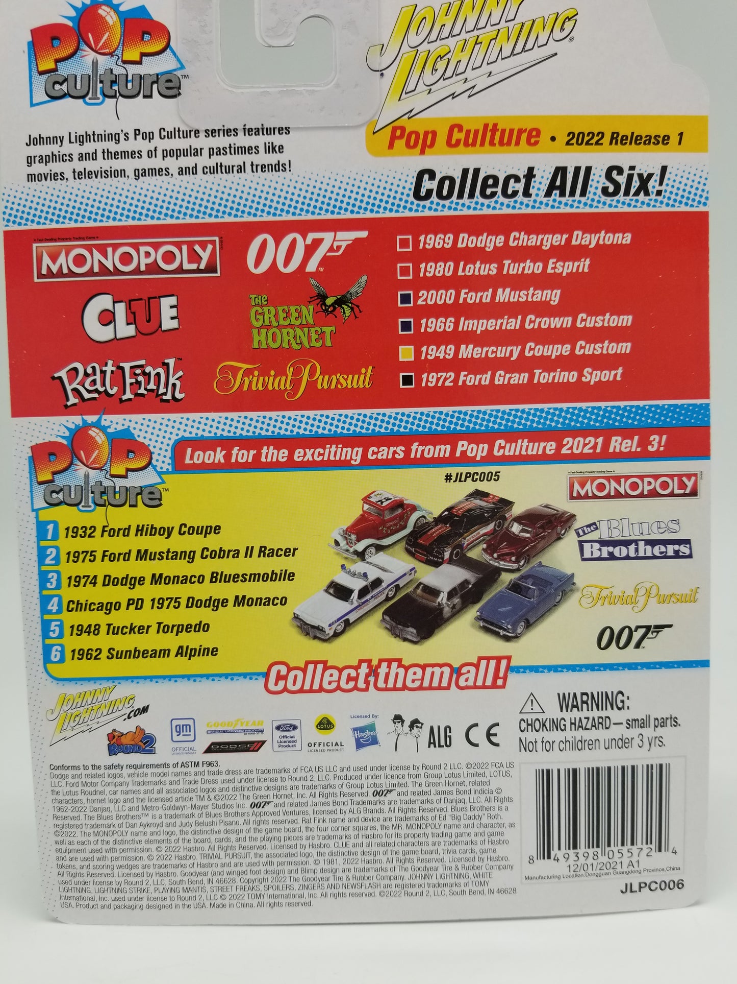 JL CHASE 2000 Ford Mustang - Clue - with Collector Token