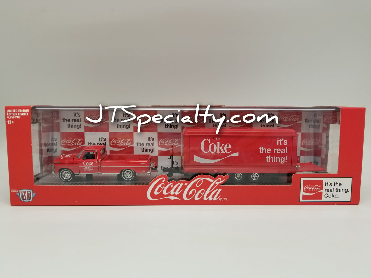 M2 1969 Ford F-250 Ranger Truck & 1949 Mercury Custom Auto Hauler - Coca-Cola