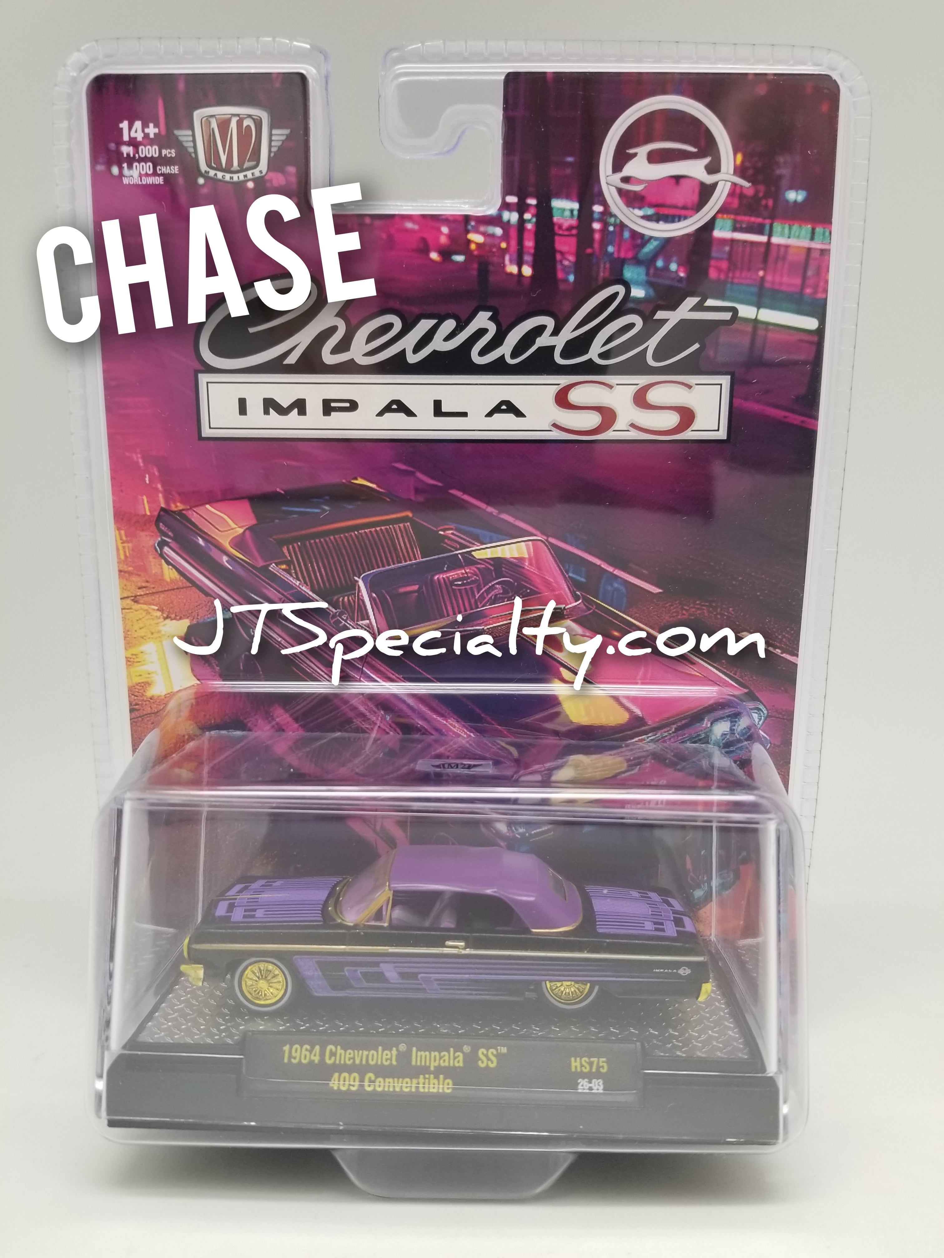 M2 CHASE 1964 Chevrolet Impala SS 409 Convertible - HOBBY SPECIAL
