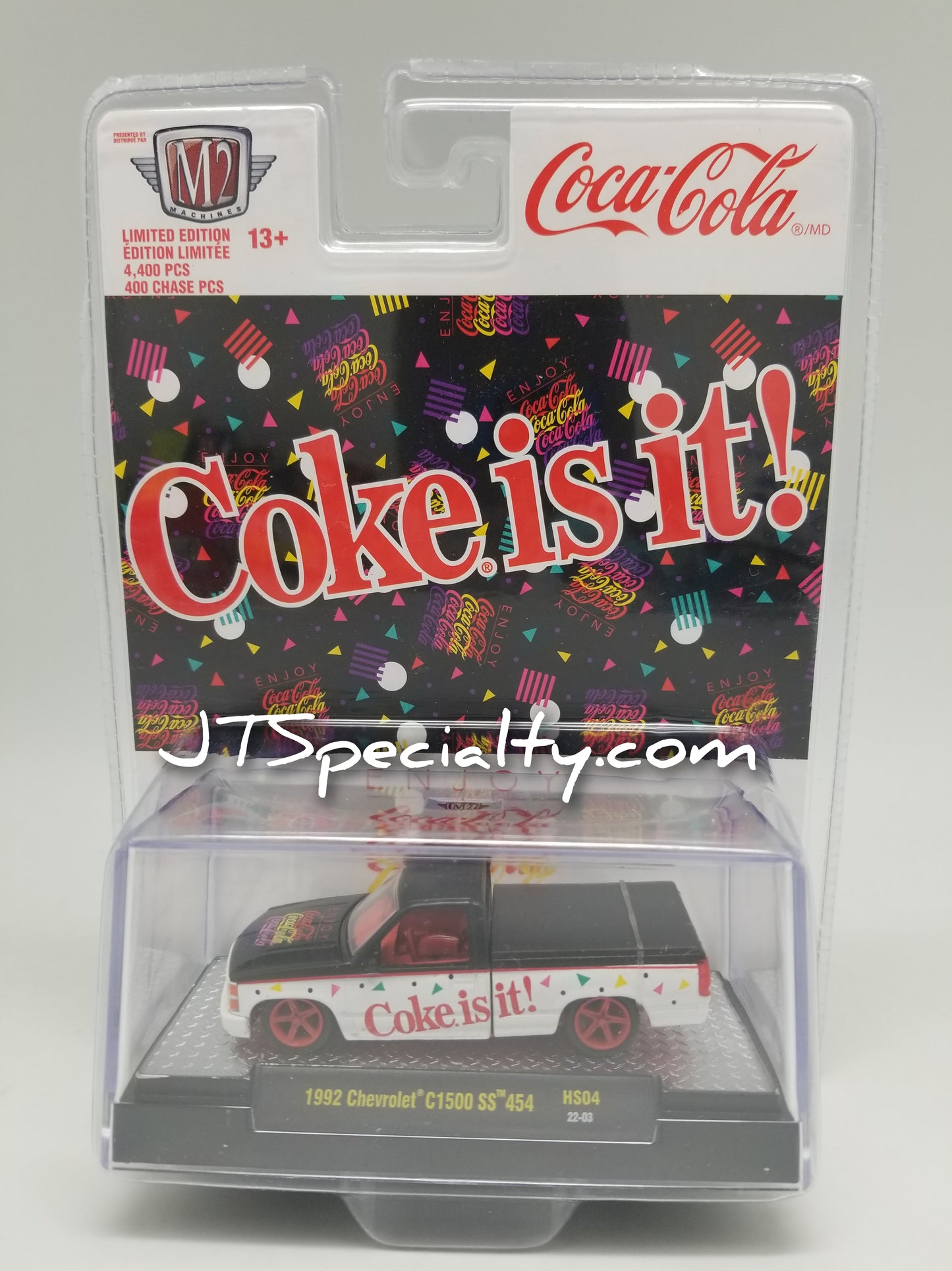 M2 CHASE 1992 Chevrolet C1500 SS 454 - Coca-Cola **ROUGH EDGES**