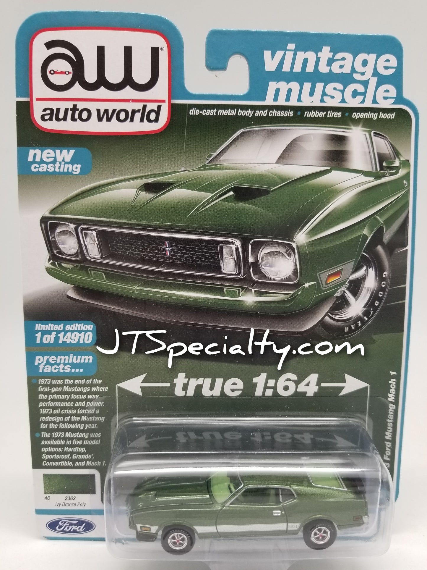 AW 1973 Ford Mustang Mach 1 - Ivy Bronze Poly