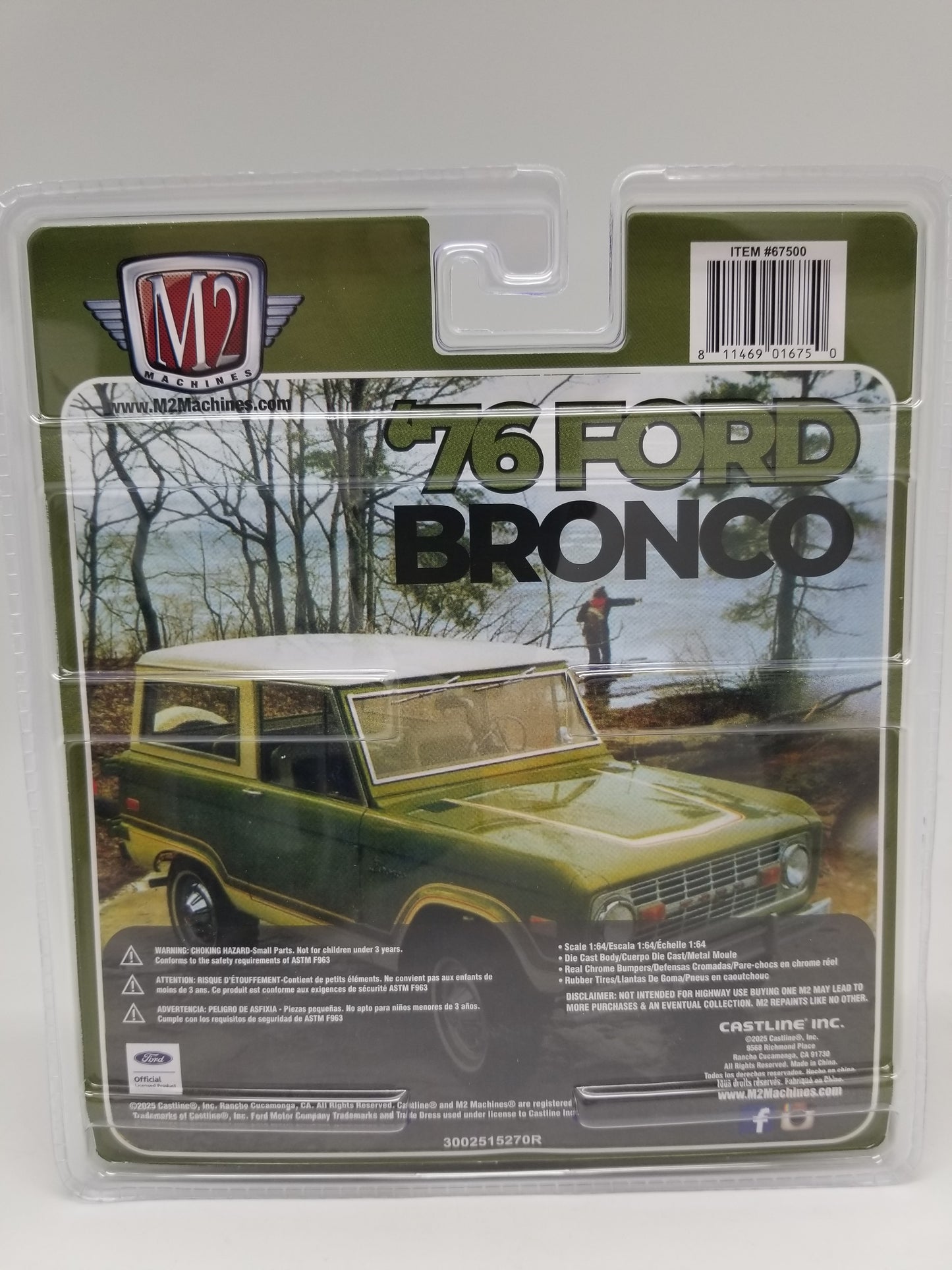 M2 1976 Ford Bronco - Auto-Figs