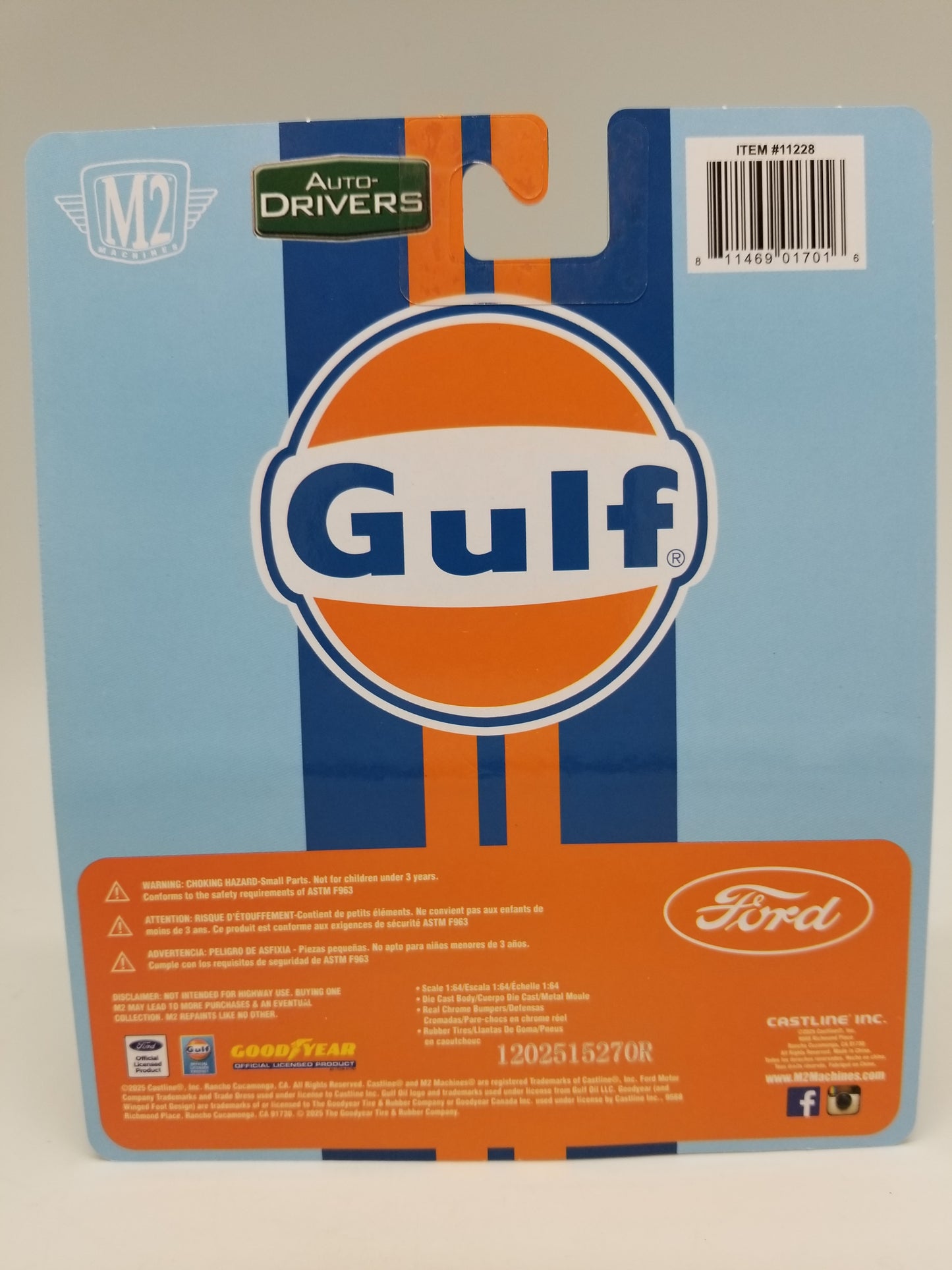 M2 1966 Ford GT40 MK2 - GULF